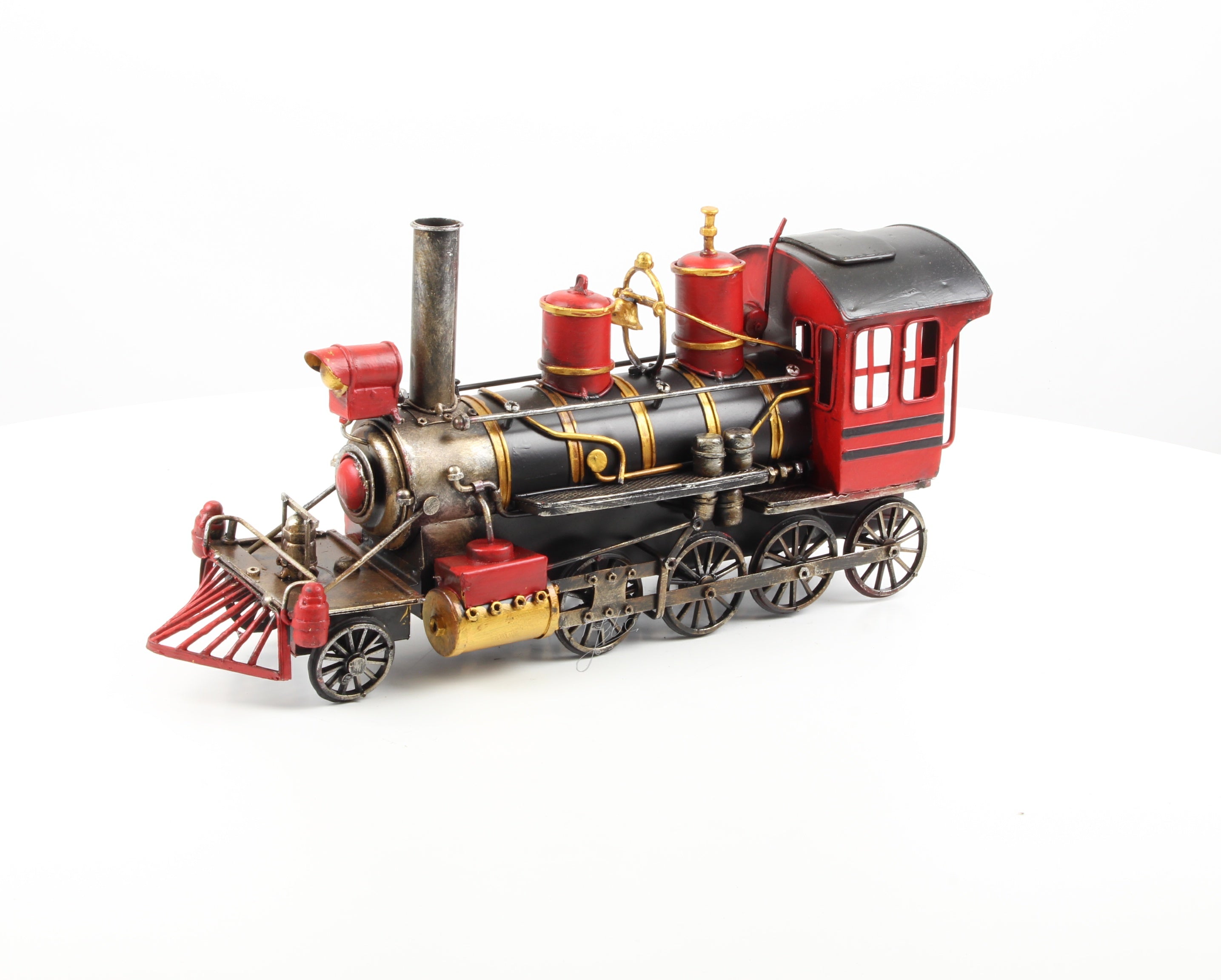 Stoomlocomotief – Blikmodel miniatuur – 41 cm