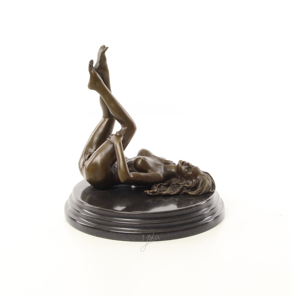 Vrouwelijk naakt – Bronzen sculptuur