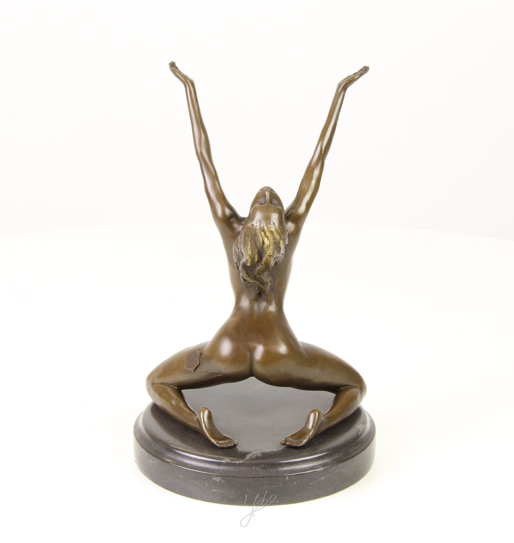 Naked Woman - Bronze sculpture - 25 cm