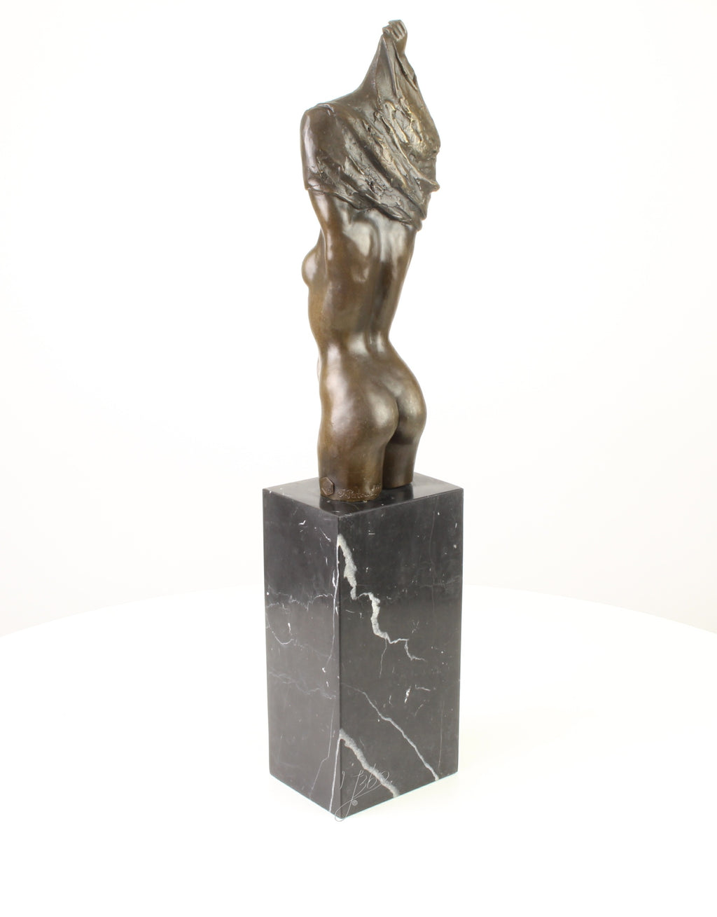 Naked Woman Torso - Bronze Sculpture - 61 cm
