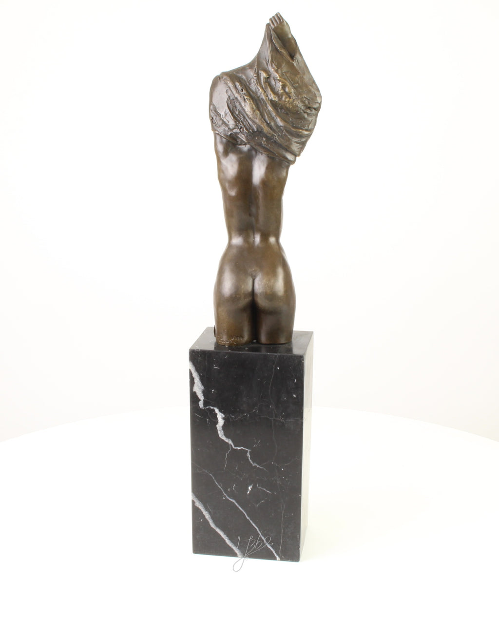 Naked Woman Torso - Bronze Sculpture - 61 cm
