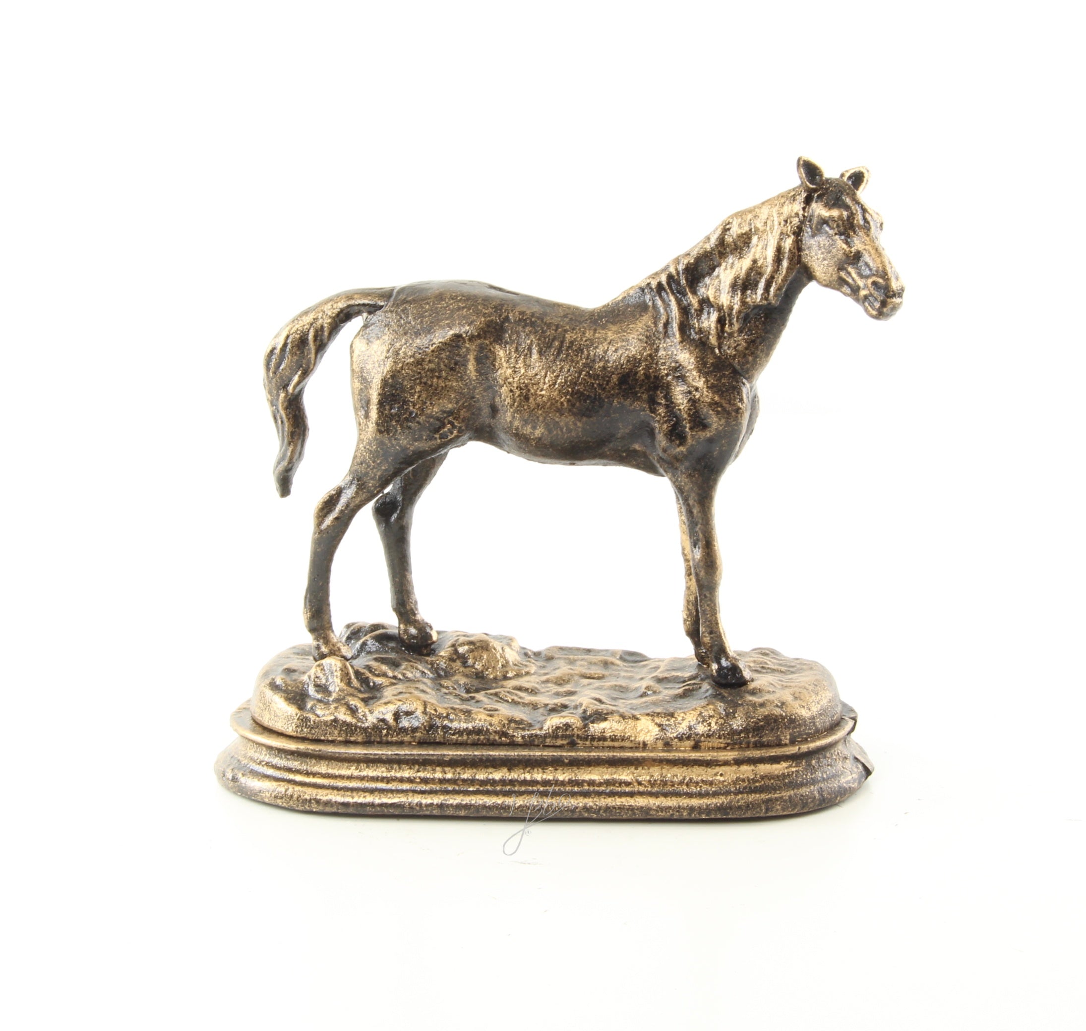 Gietijzeren Paard op Sokkel