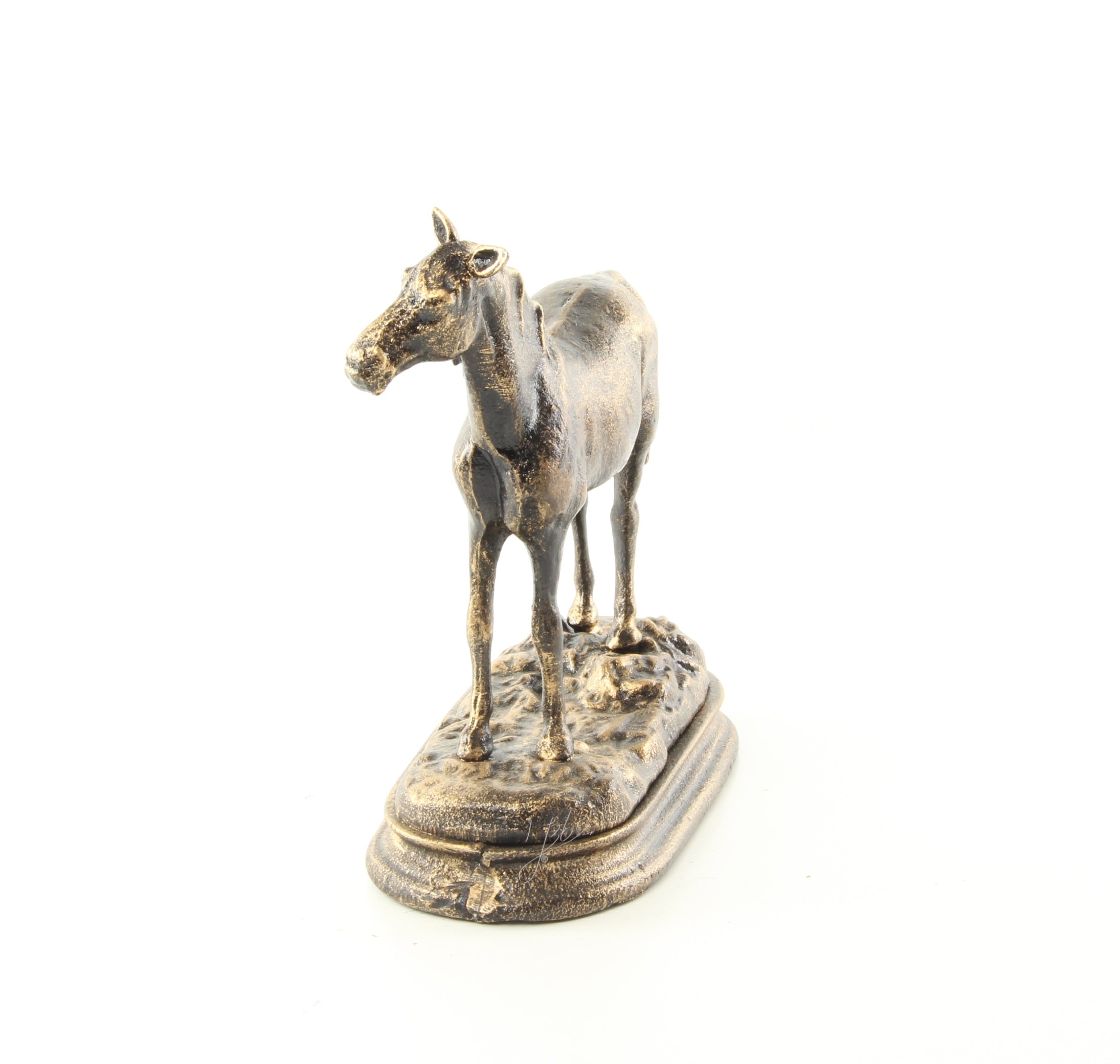 Gietijzeren Paard op Sokkel