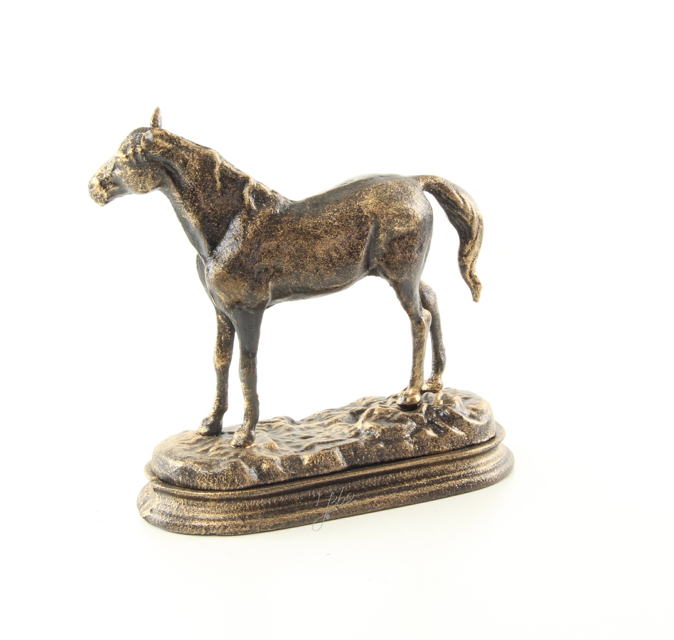 Gietijzeren Paard op Sokkel