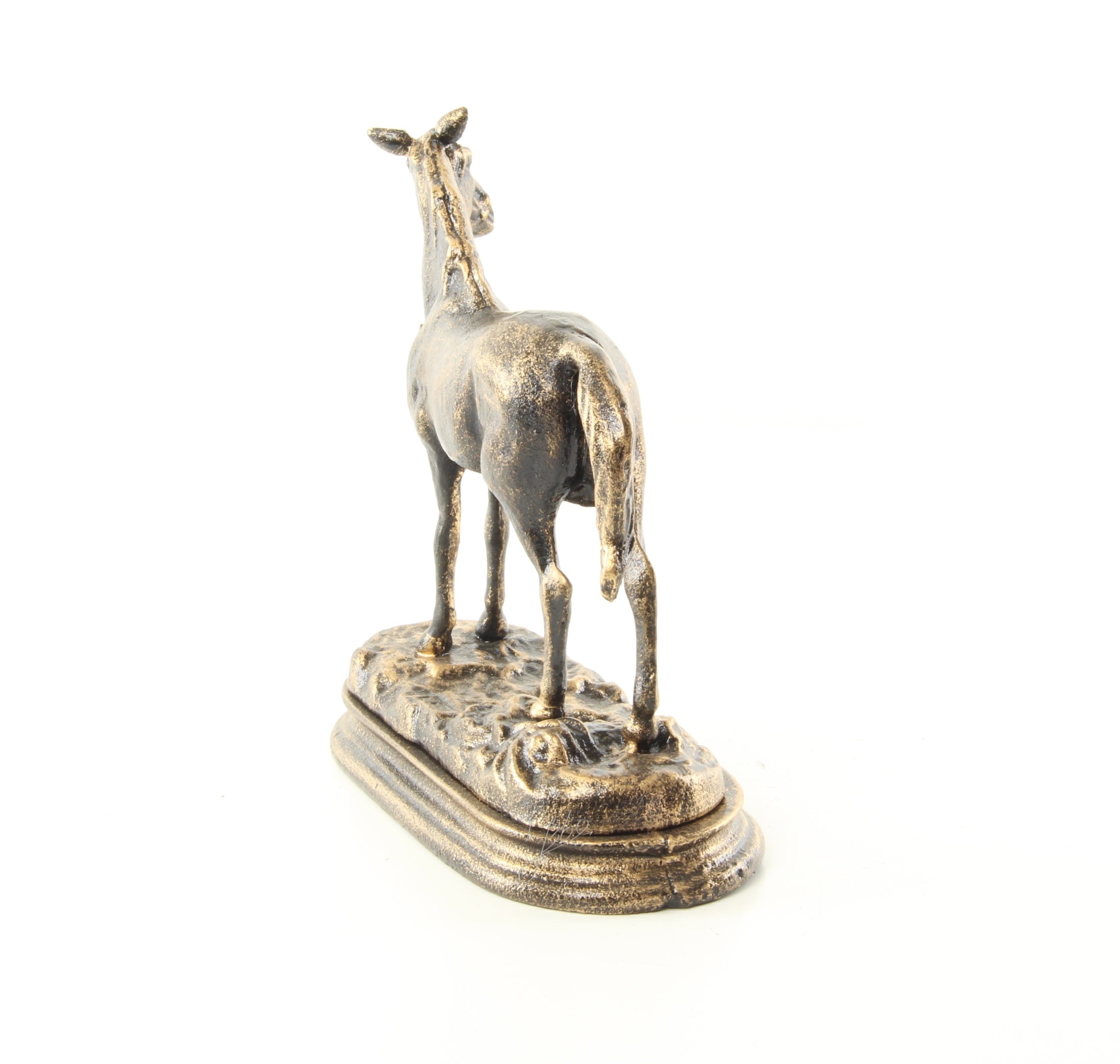 Gietijzeren Paard op Sokkel