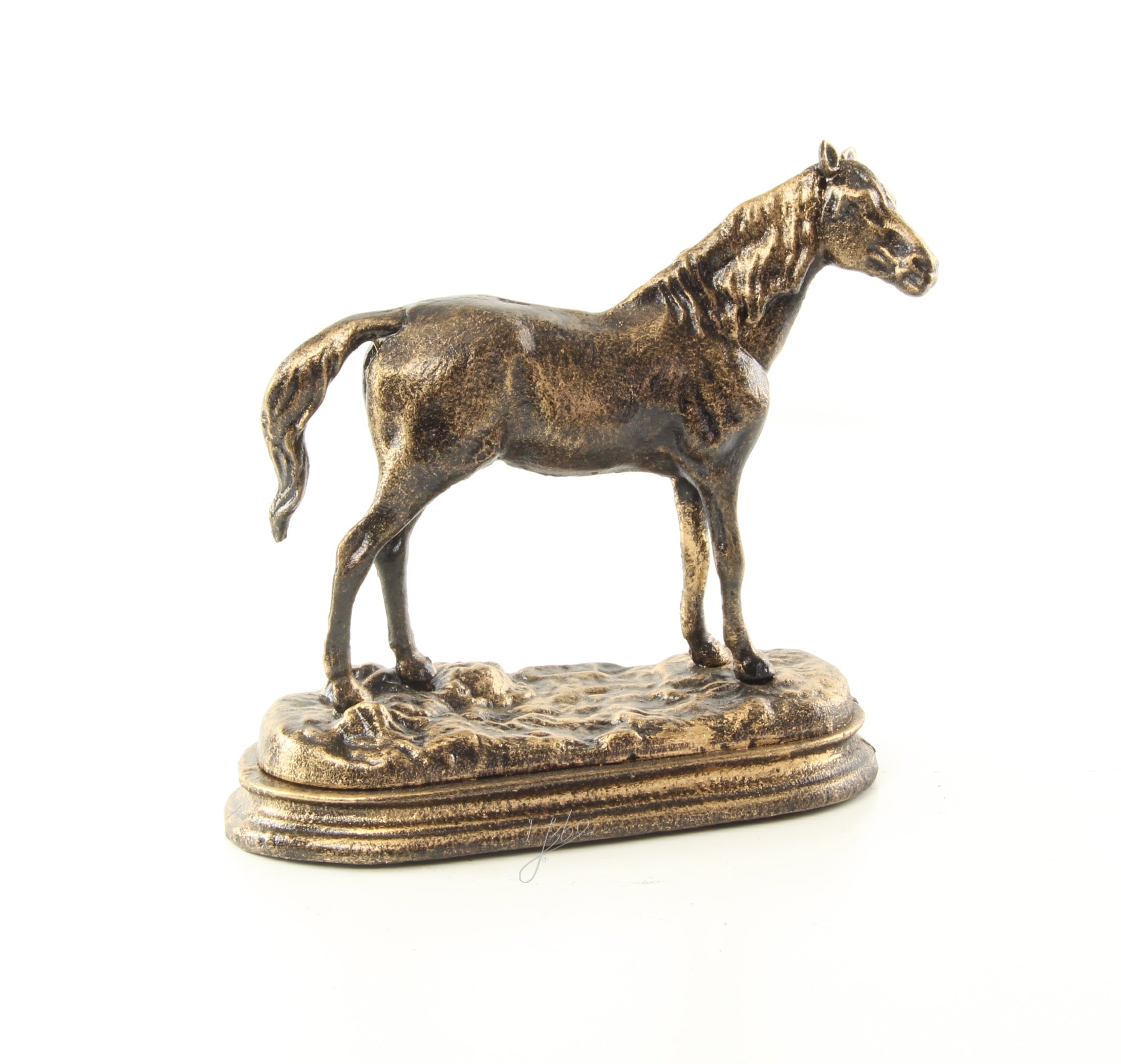 Gietijzeren Paard op Sokkel