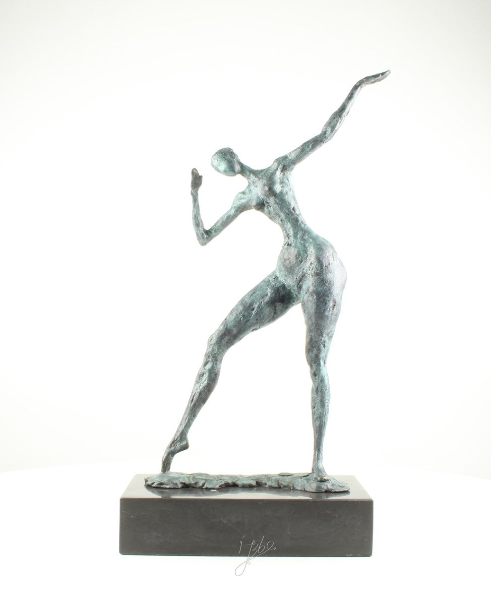 Naked Woman - Bronze sculpture - 52 cm