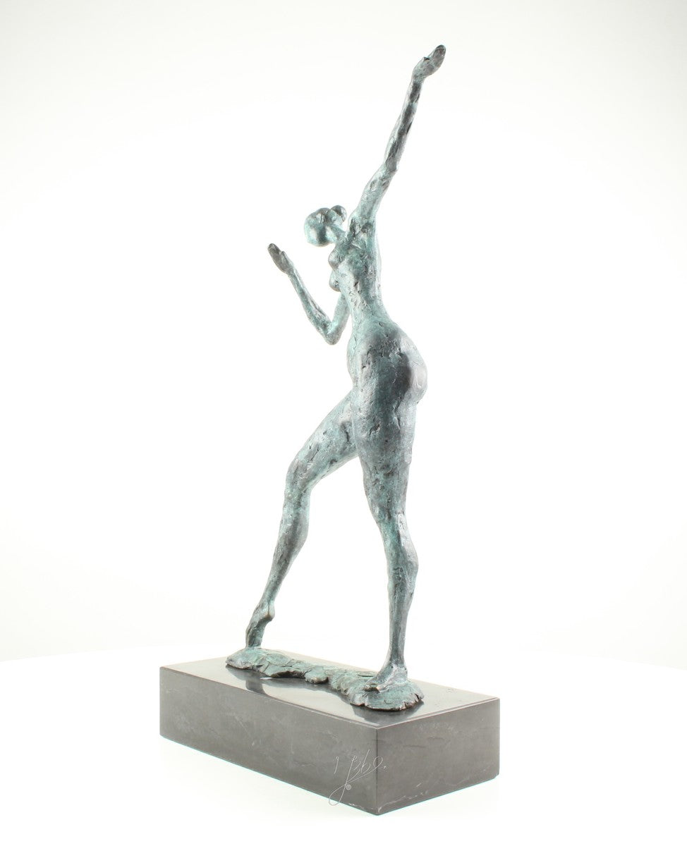Naked Woman - Bronze sculpture - 52 cm