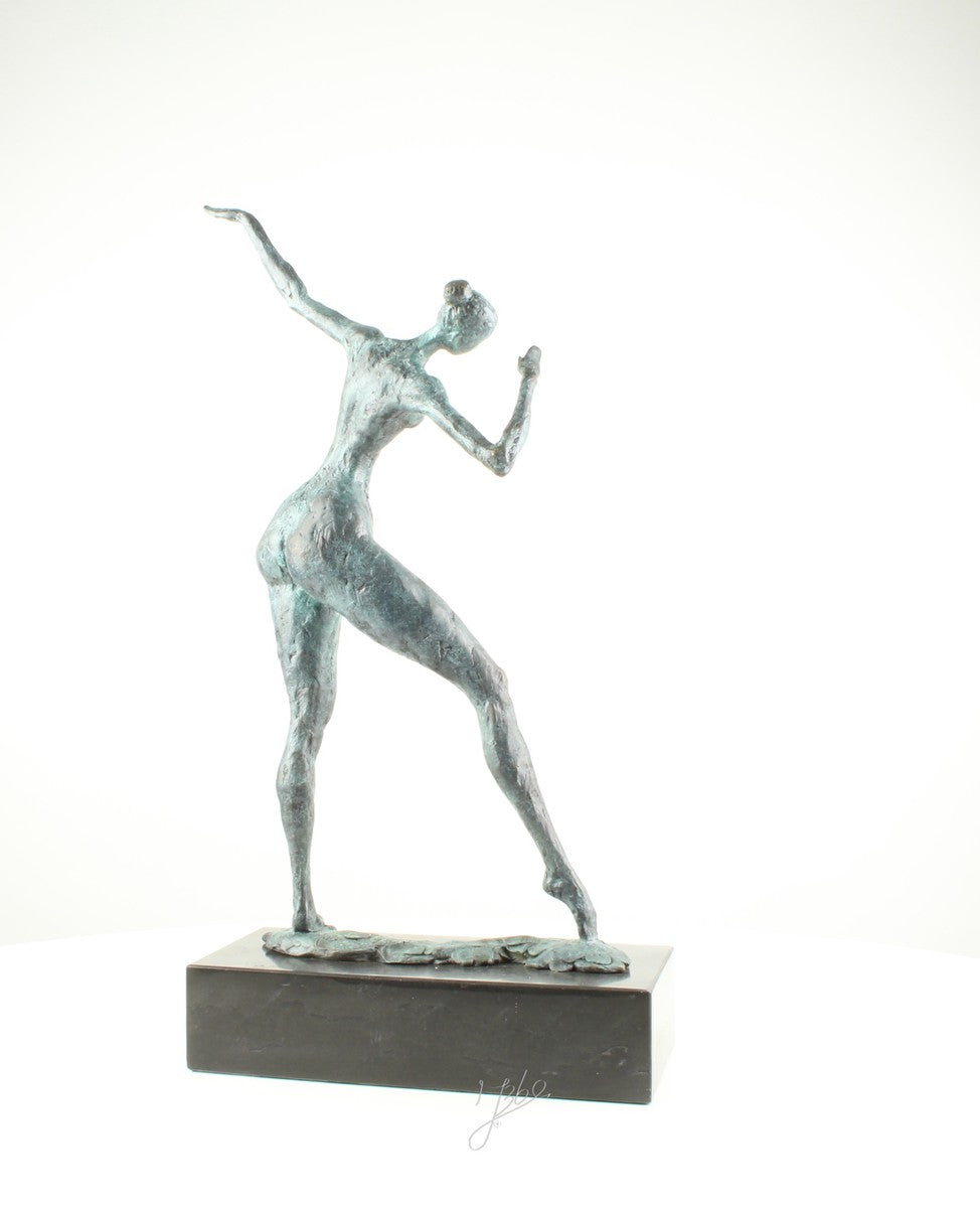 Naked Woman - Bronze sculpture - 52 cm