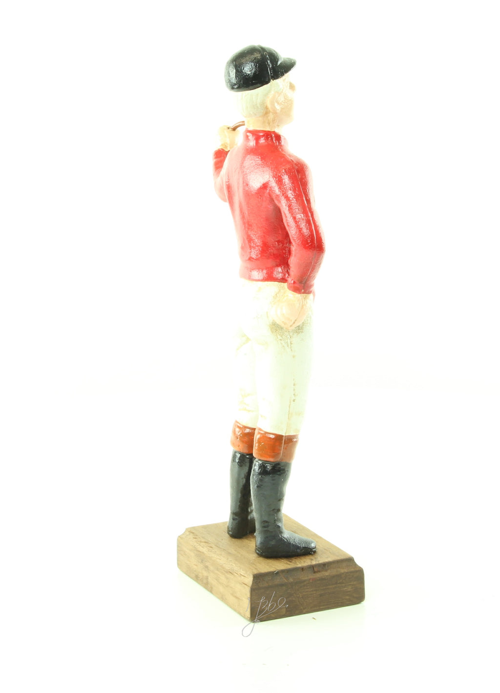 Cavalier – Gietijzer aanbindpaal – rood – 33,9 cm