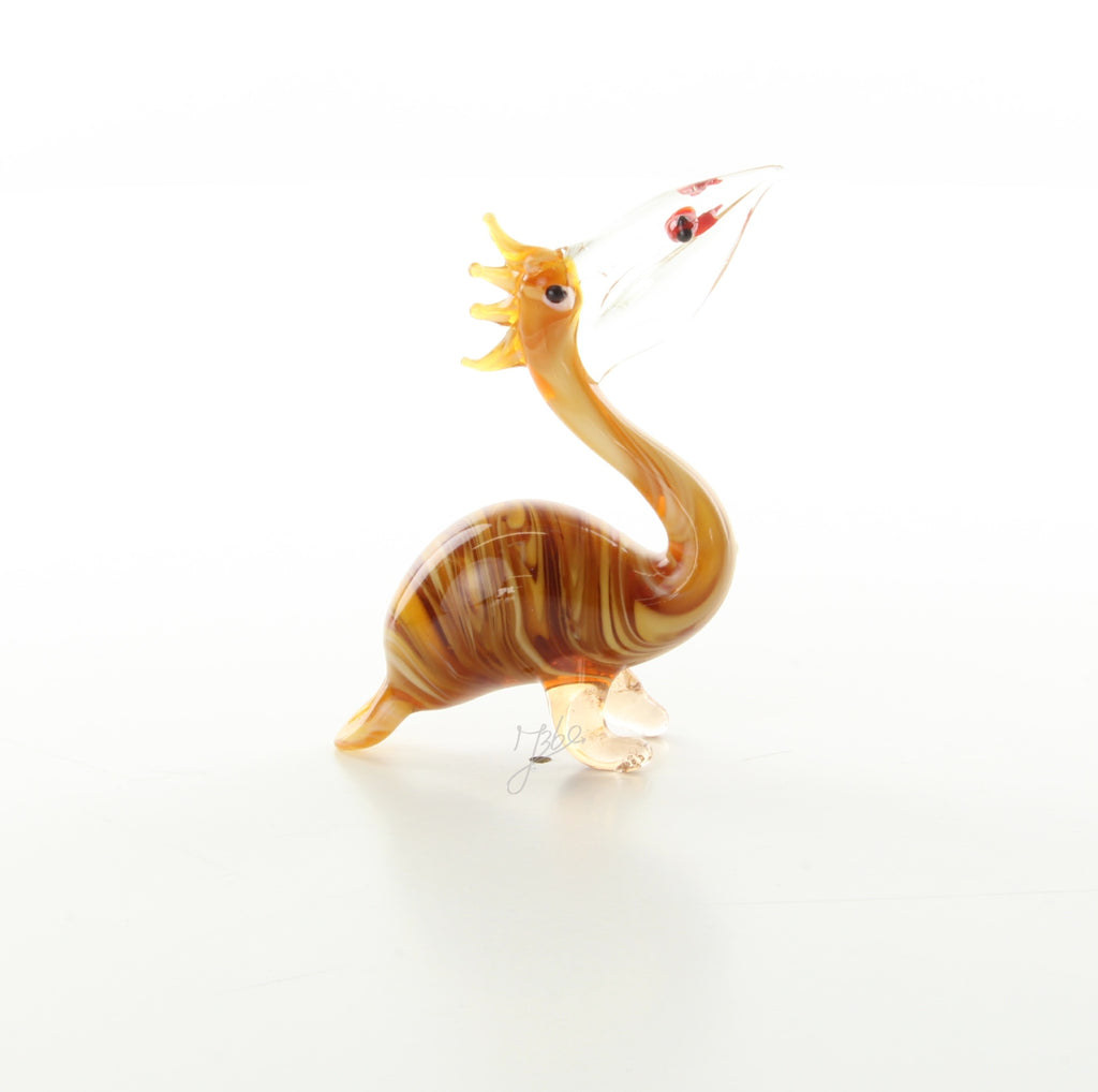 Pelikaan – Murano-stijl glazen figuur – 7,7 cm