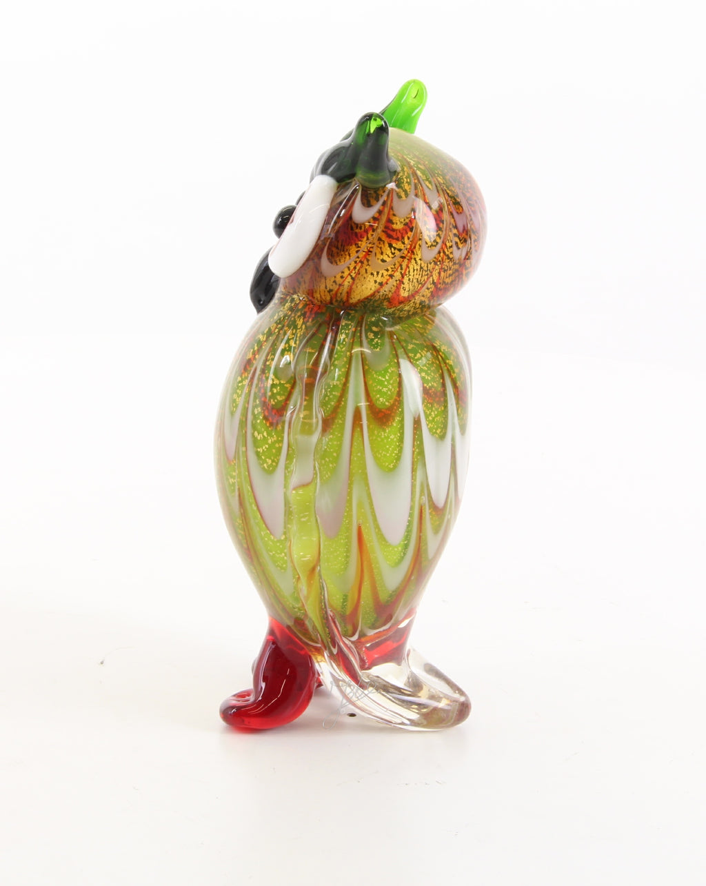Owl – Murano-style glass sculpture – 20.7 cm