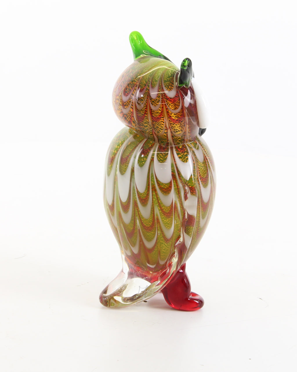 Owl – Murano-style glass sculpture – 20.7 cm