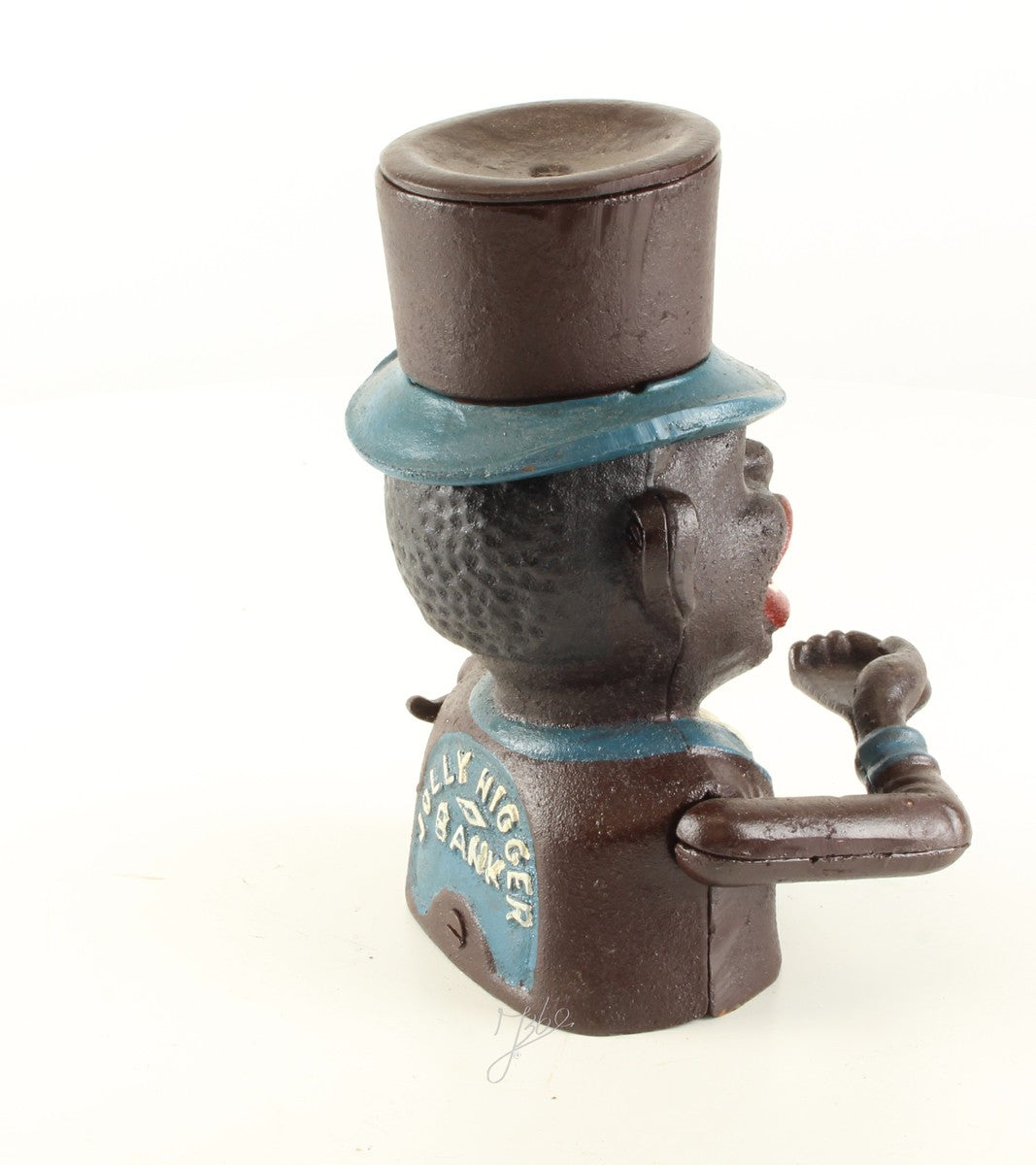 Mechanische spaarpot – Gietijzer – 21 cm