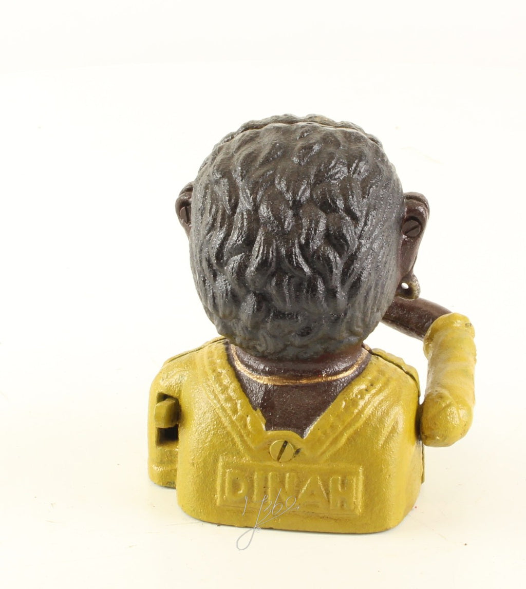 Mechanical piggy bank for women – Cast iron – 13 cm