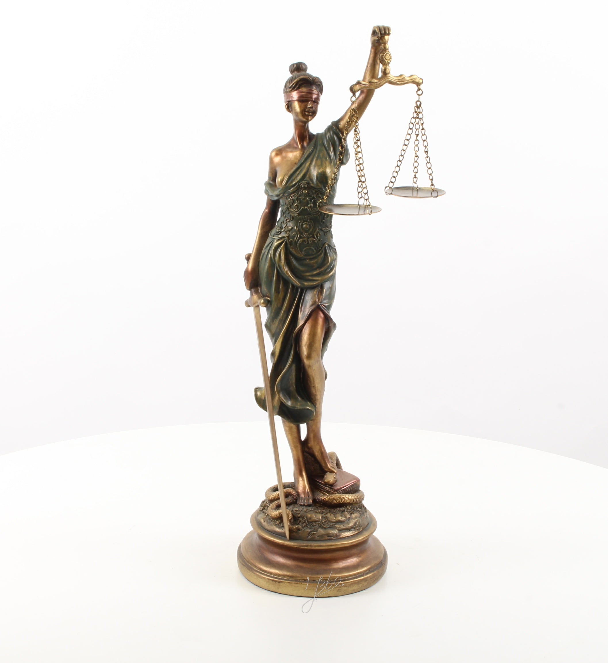 Vrouwe Justitia – Resin sculptuur