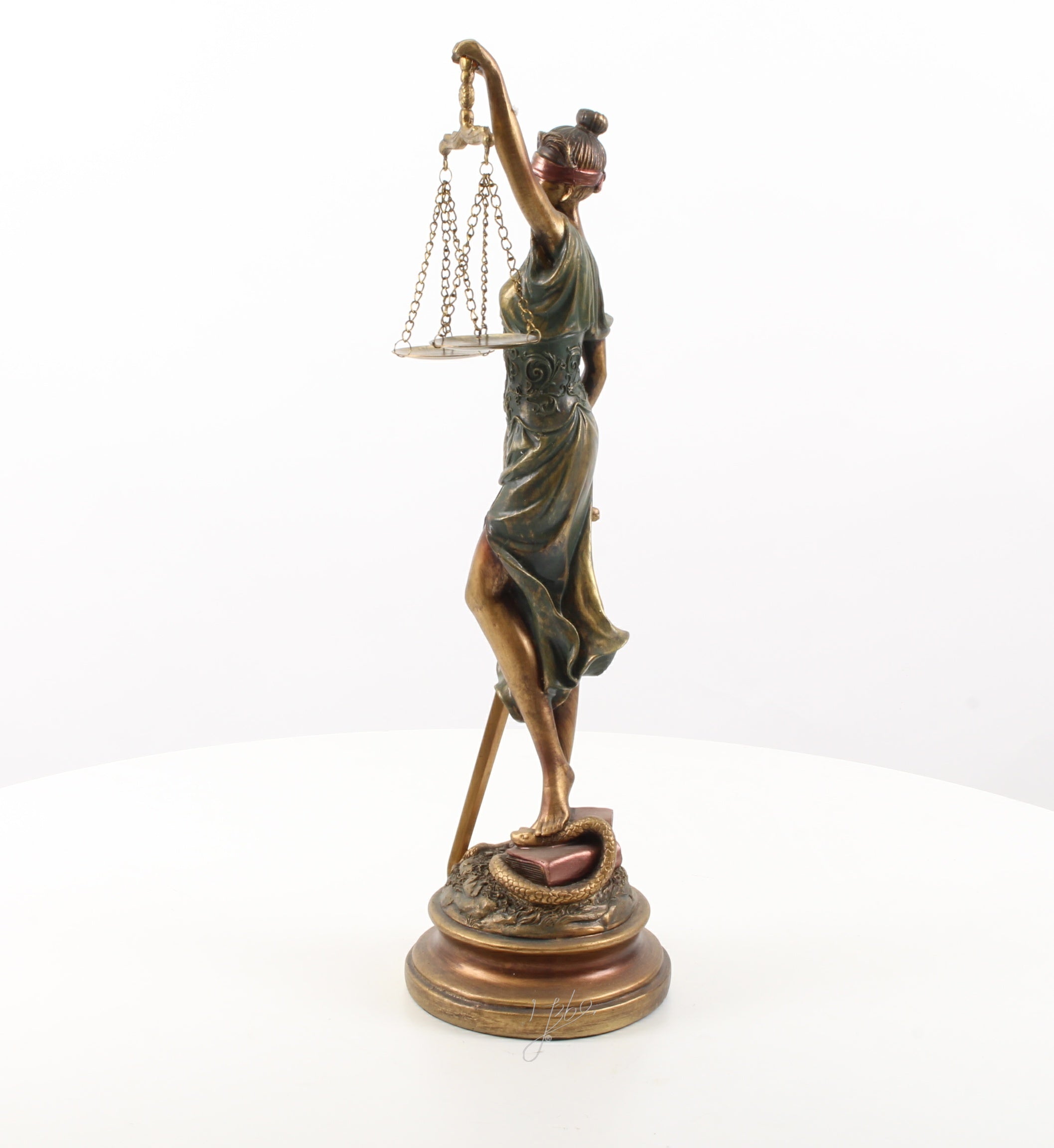 Vrouwe Justitia – Resin sculptuur