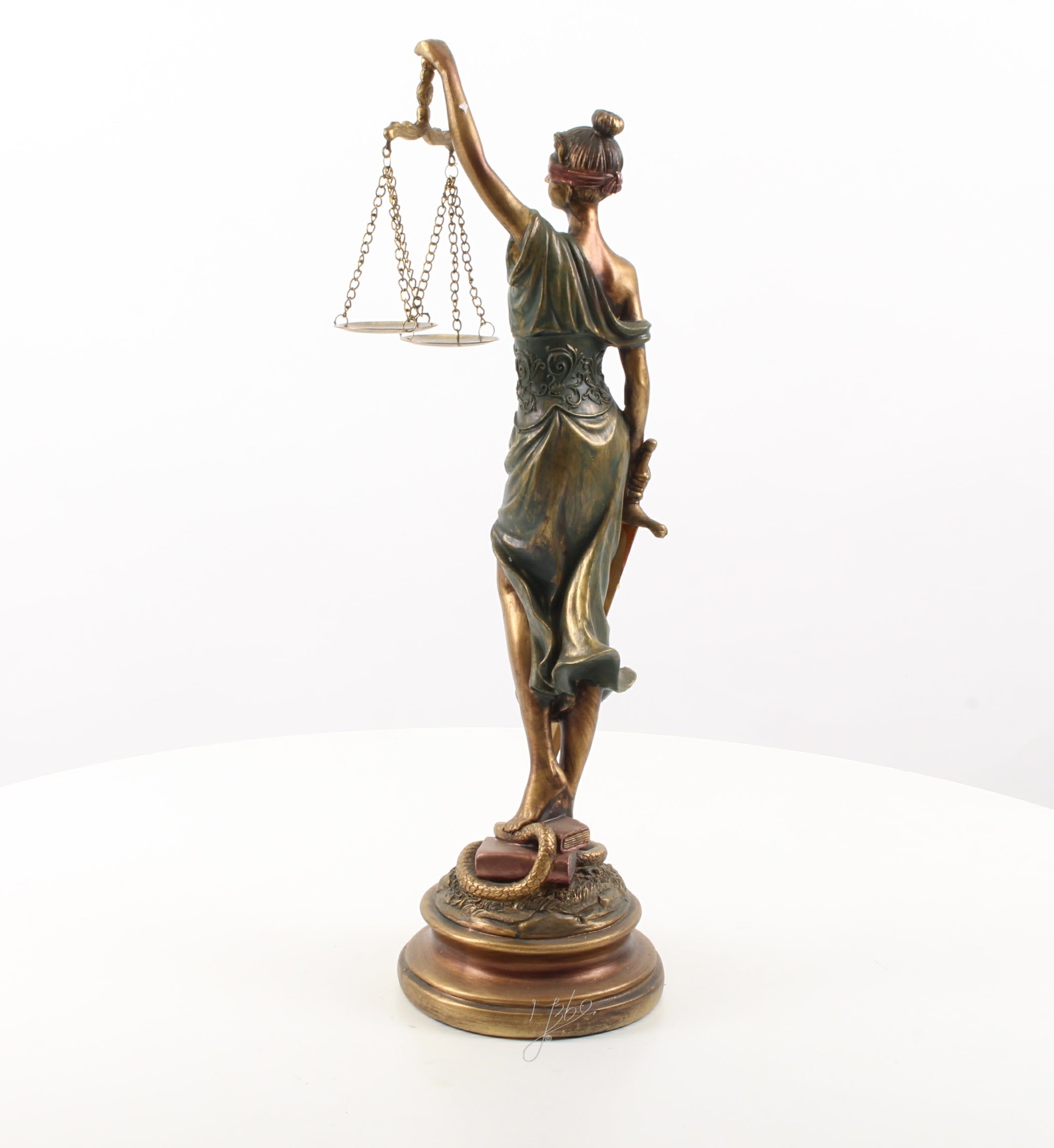 Vrouwe Justitia – Resin sculptuur