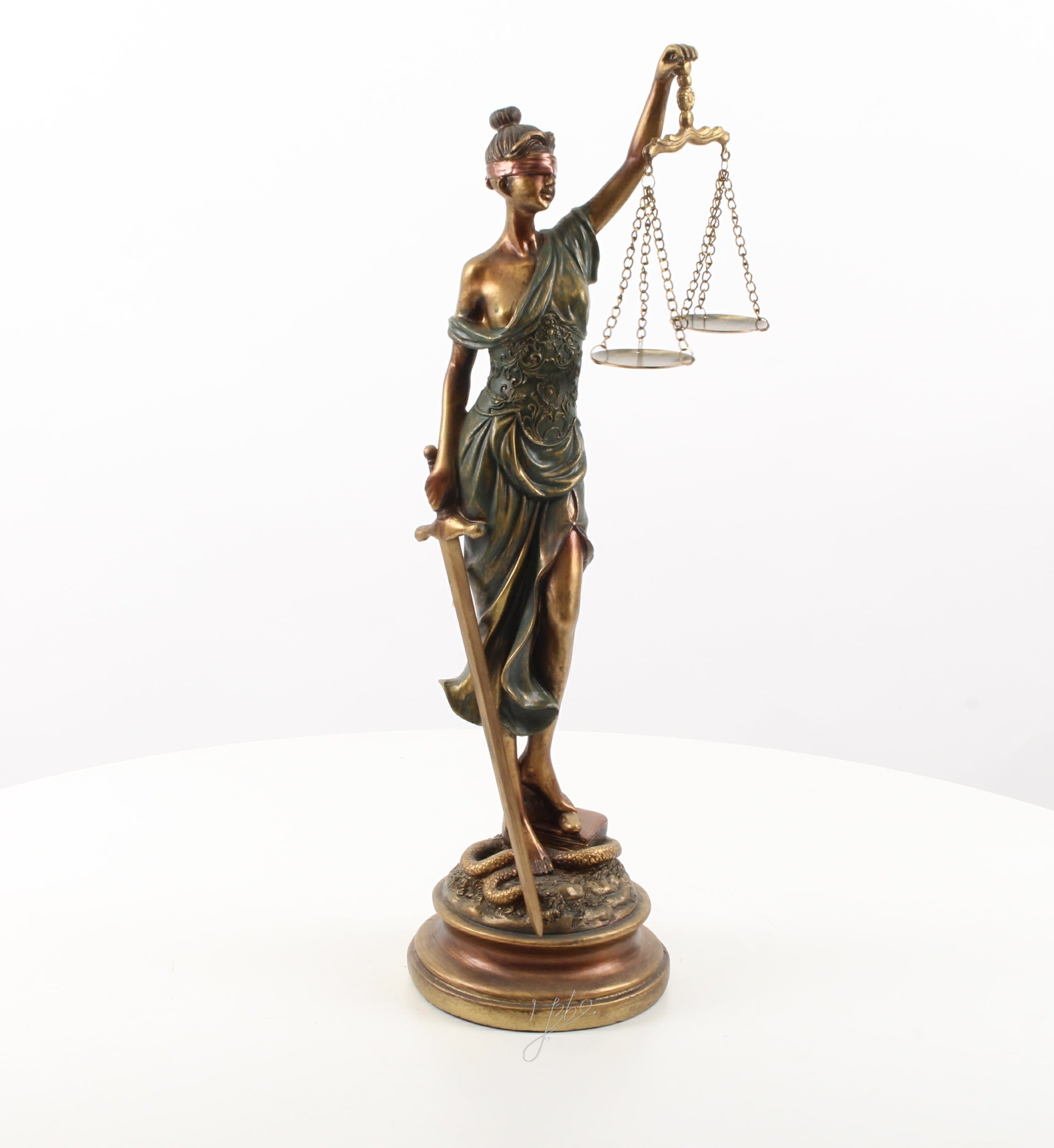Vrouwe Justitia – Resin sculptuur
