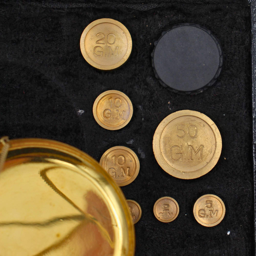 Apothekersweegschaal – Messing – 21,7 cm