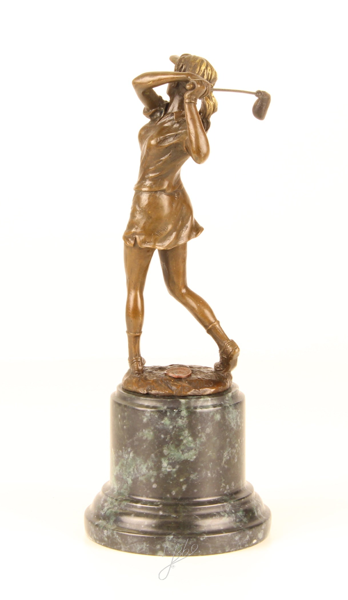 Golfster - Bronzen sculptuur - 27 cm