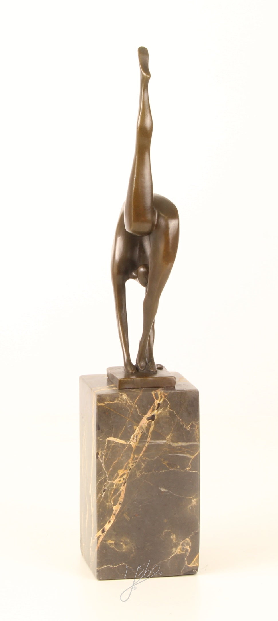 Contortionist - Bronze sculpture - 36 cm