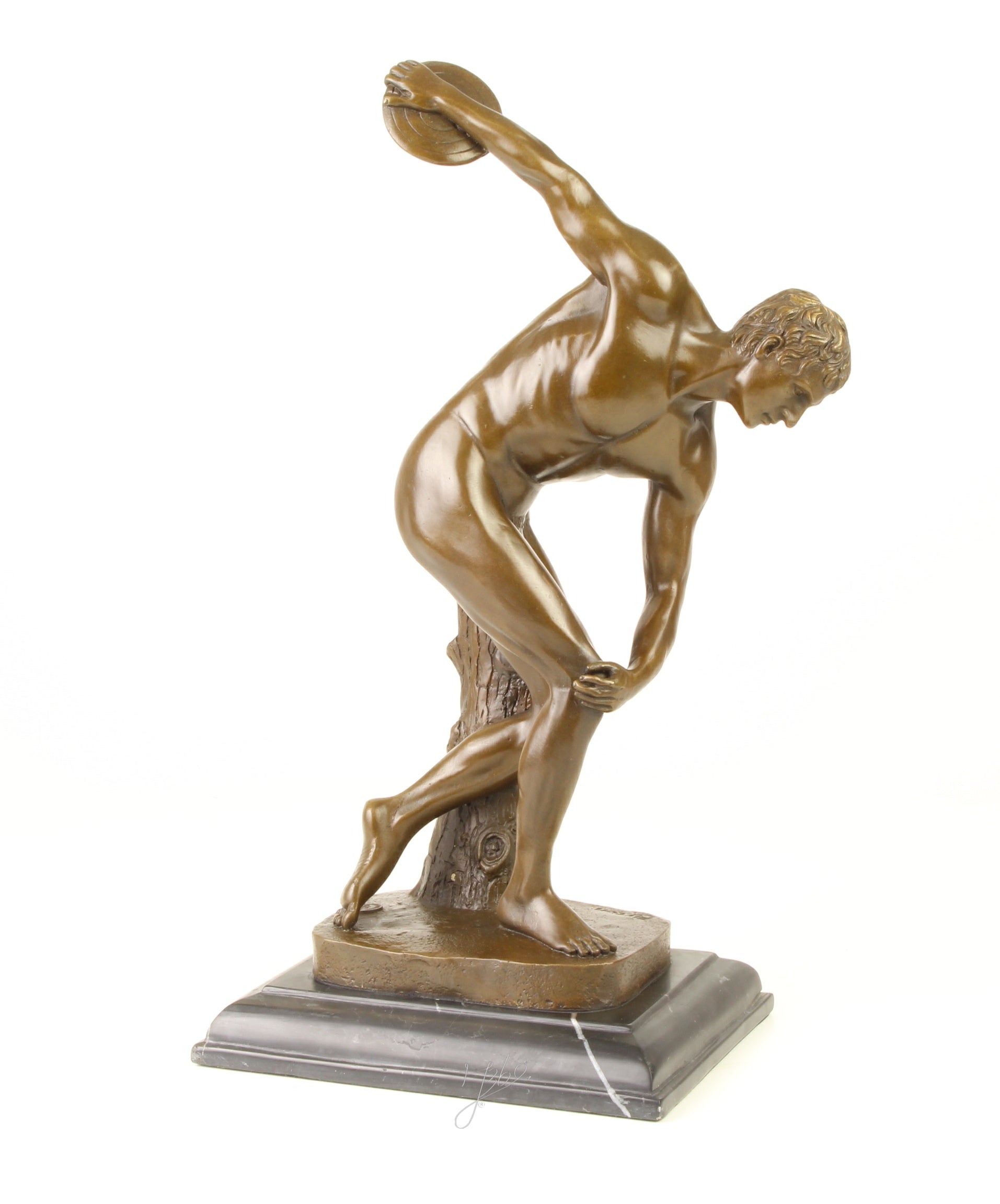 Bronzen Discobolos van Myron