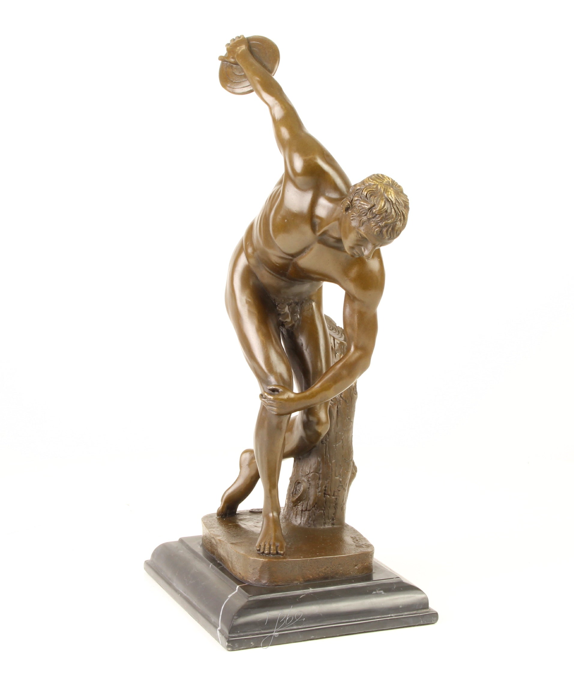 Bronzen Discobolos van Myron