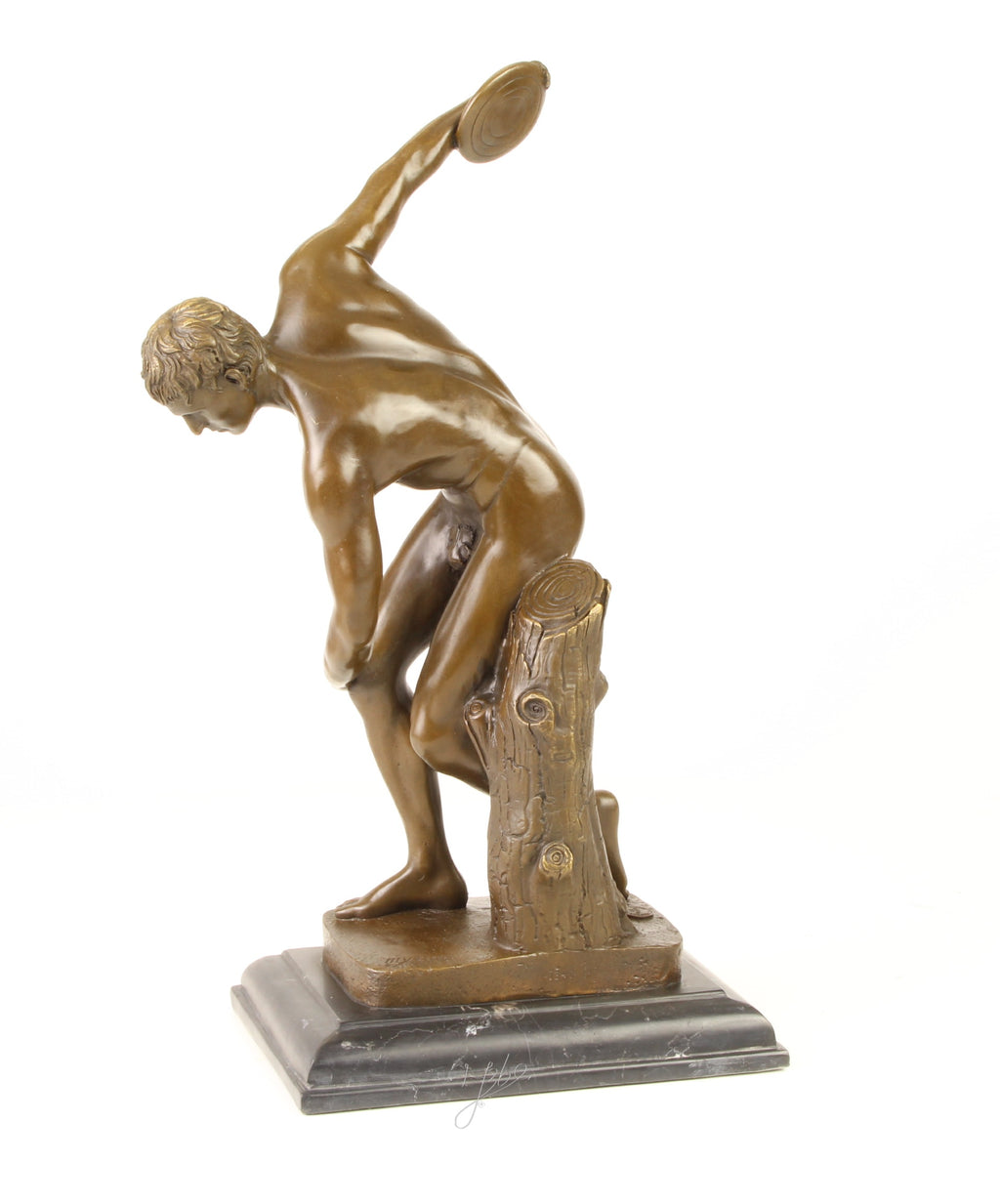 Bronzen Discobolos van Myron