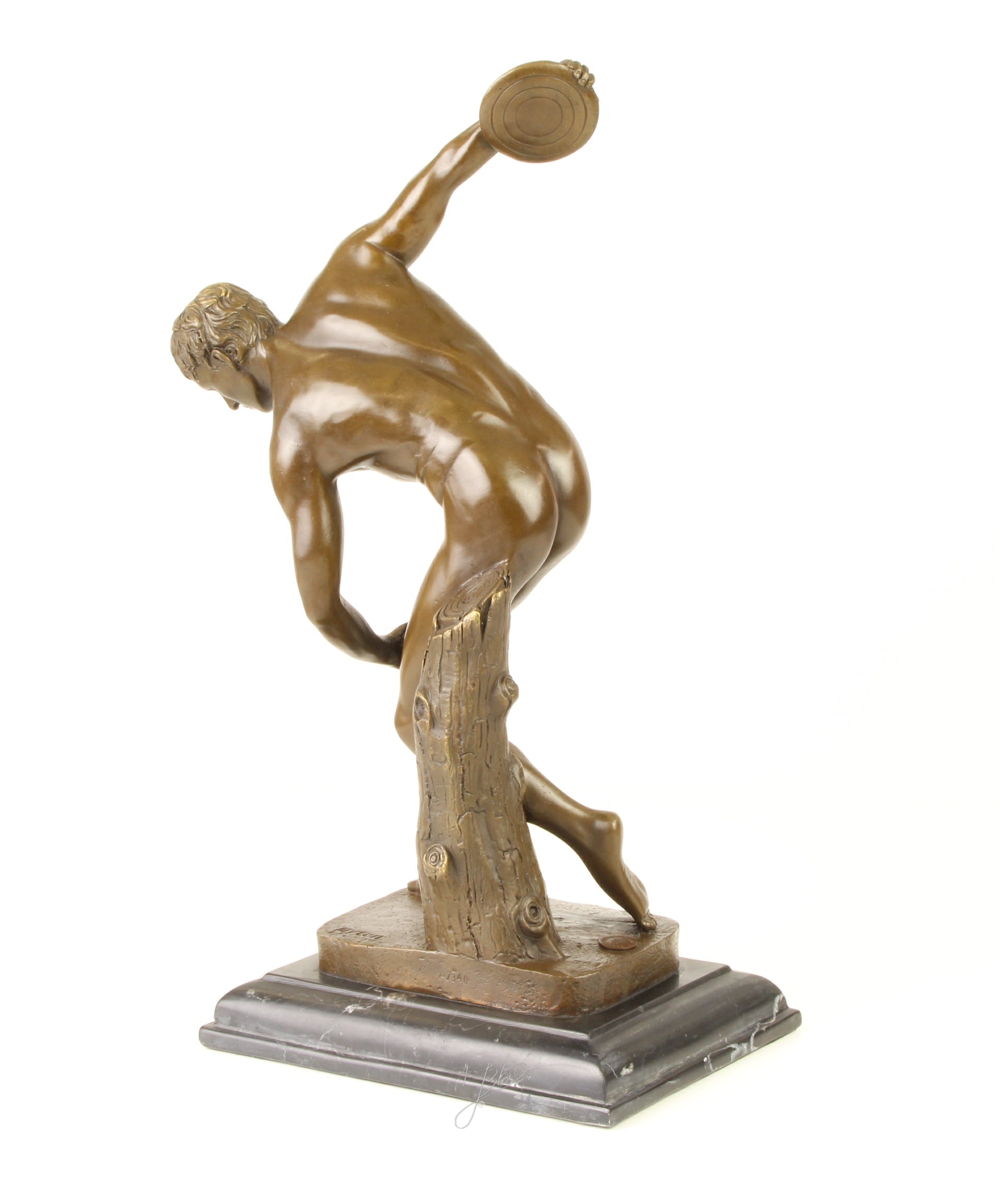 Bronzen Discobolos van Myron