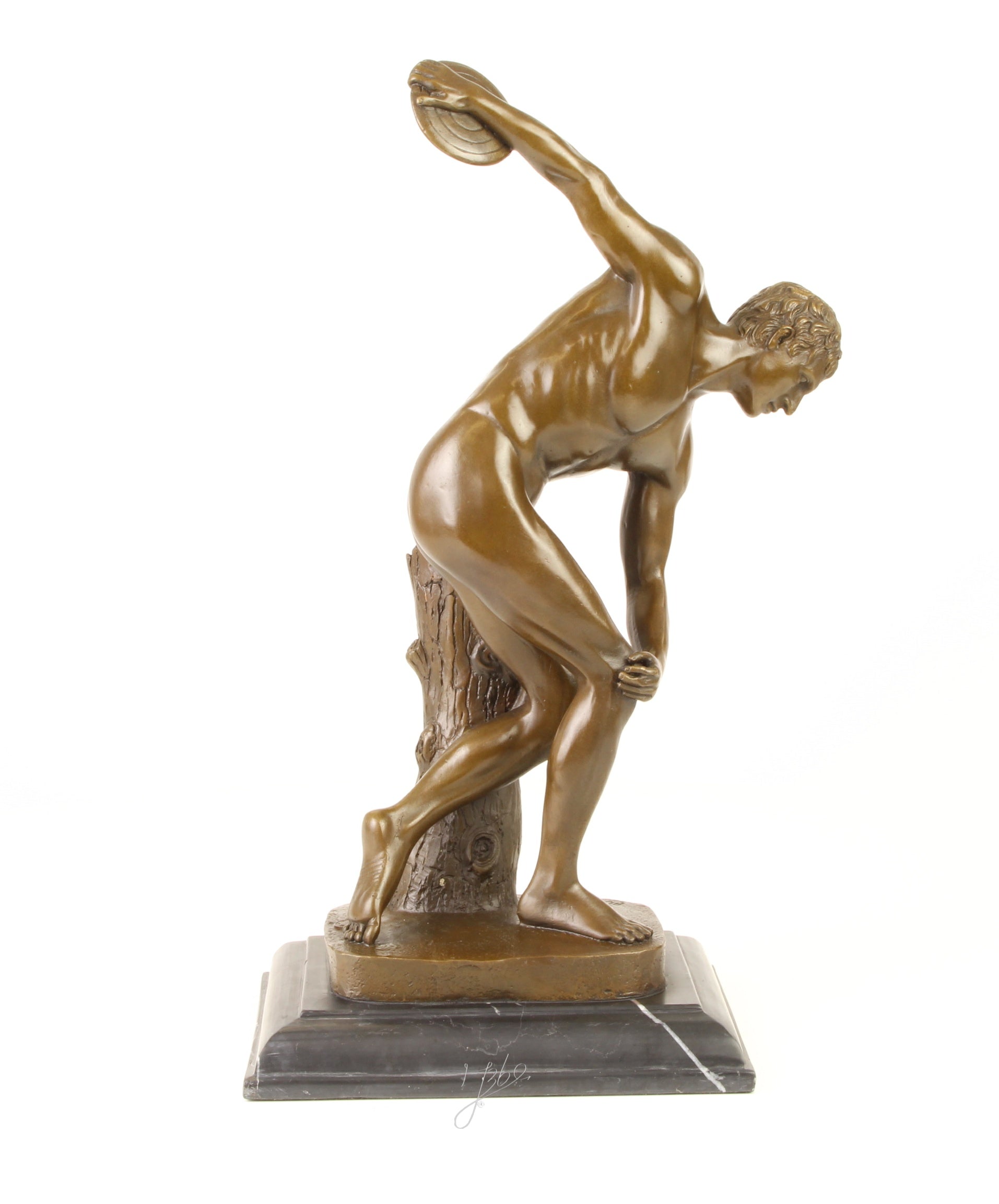 Bronzen Discobolos van Myron