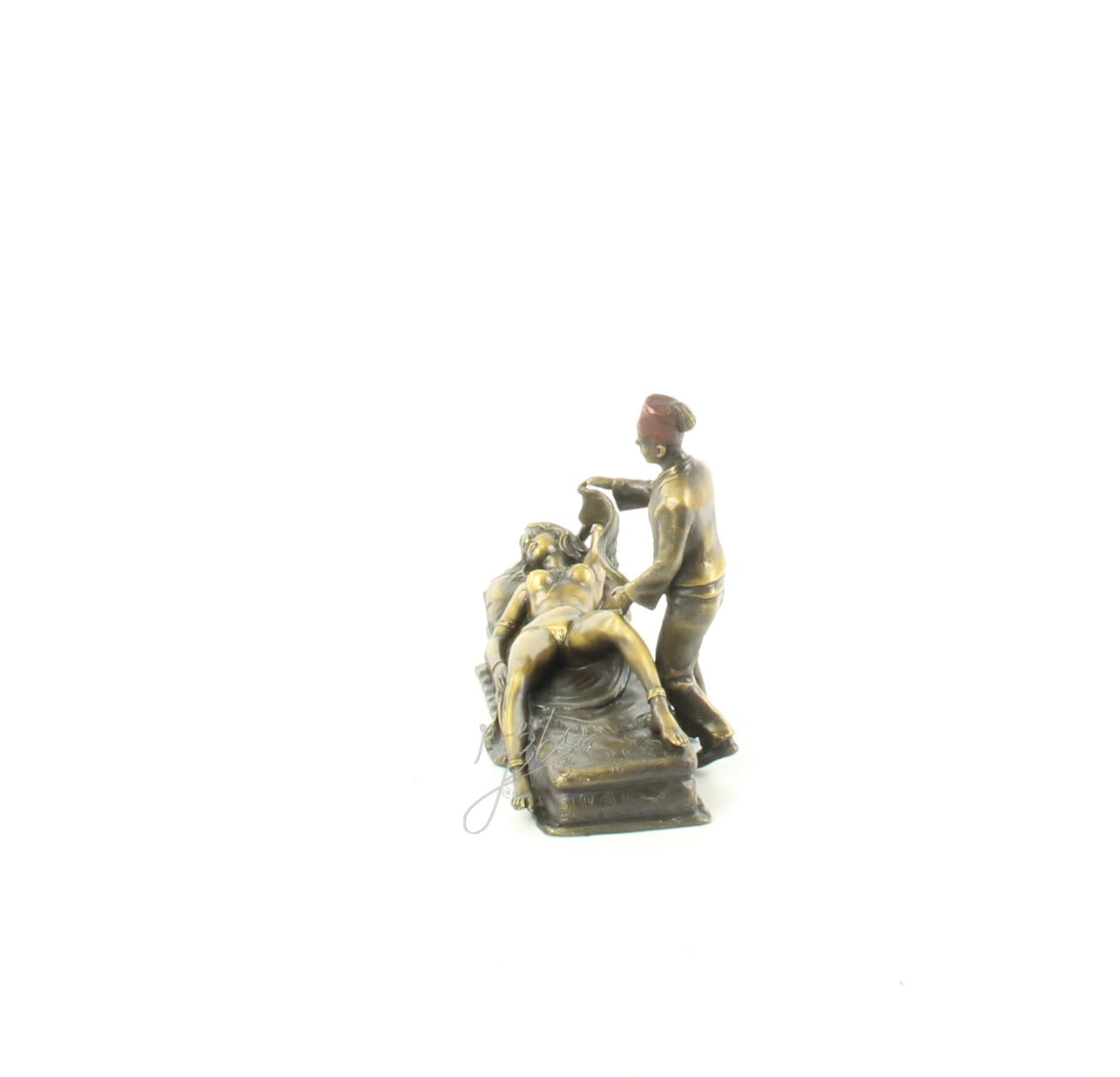 Vrouwelijk naakt – Erotische bronzen sculptuur