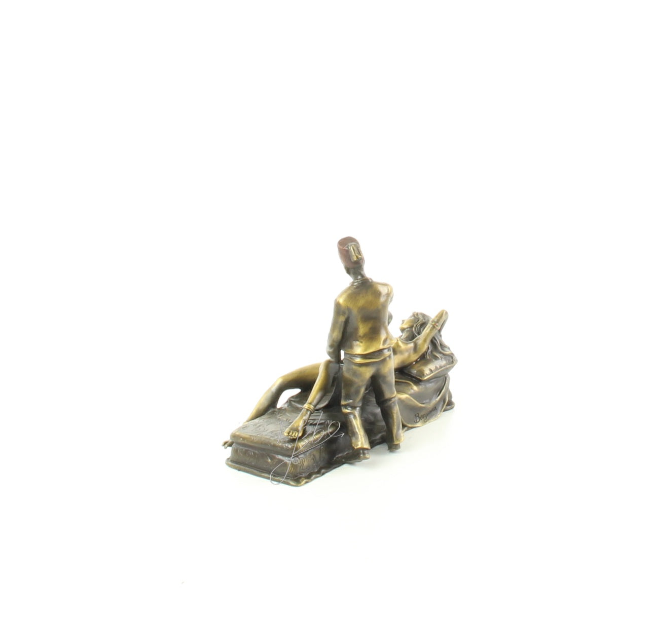 Vrouwelijk naakt – Erotische bronzen sculptuur