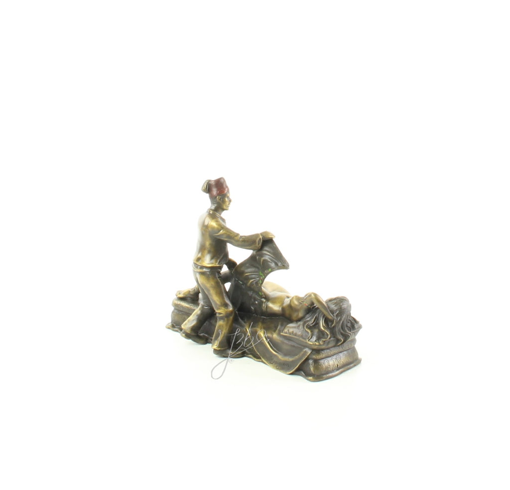 Vrouwelijk naakt – Erotische bronzen sculptuur