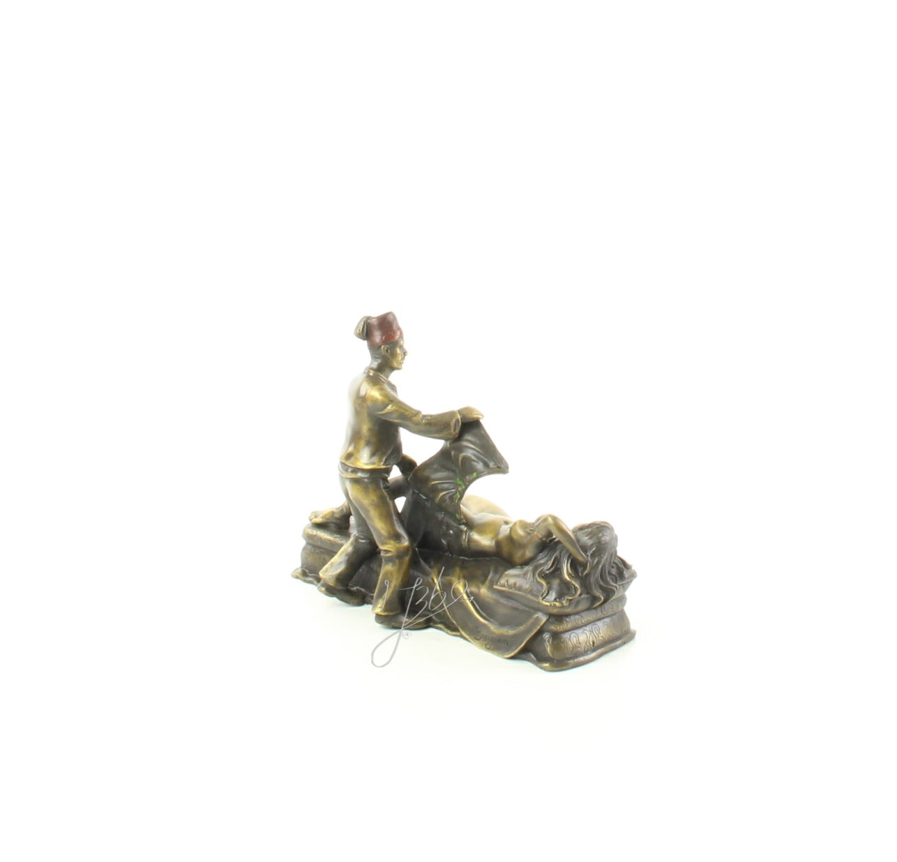 Vrouwelijk naakt – Erotische bronzen sculptuur