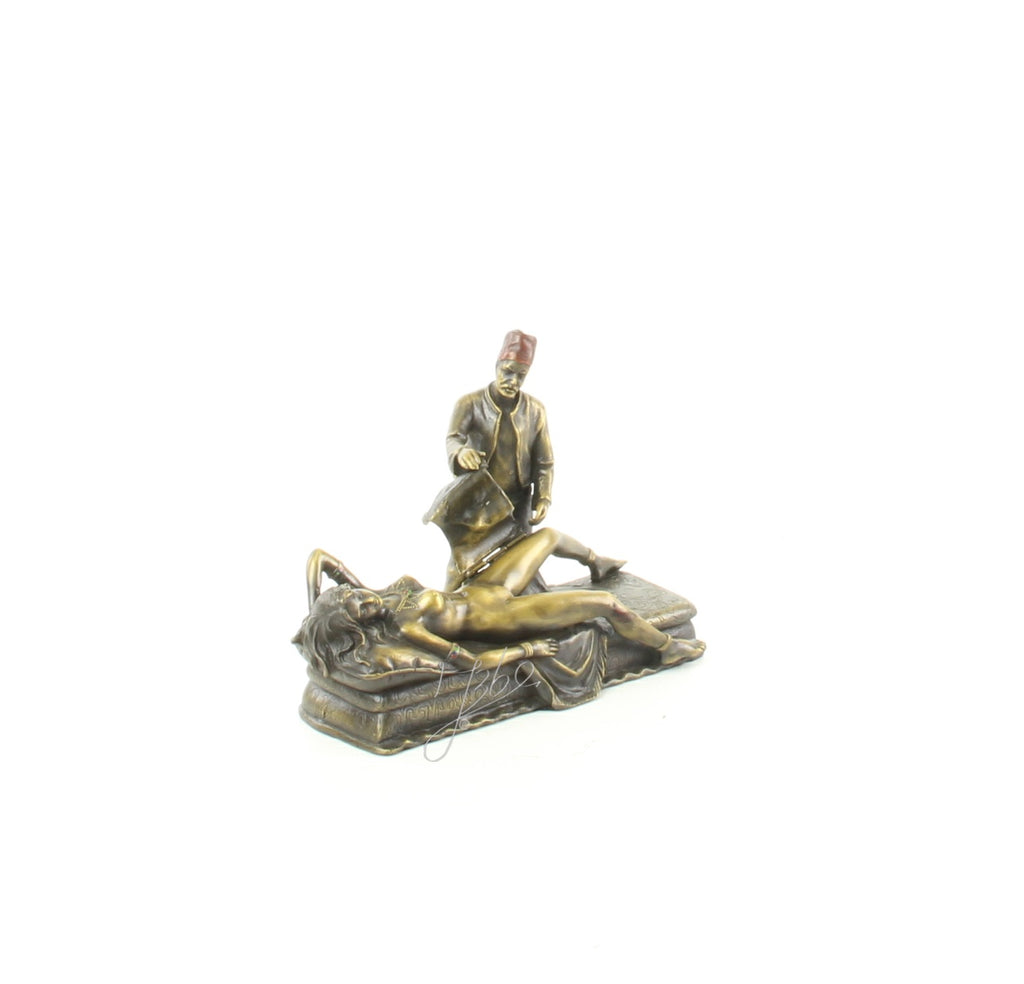 Vrouwelijk naakt – Erotische bronzen sculptuur
