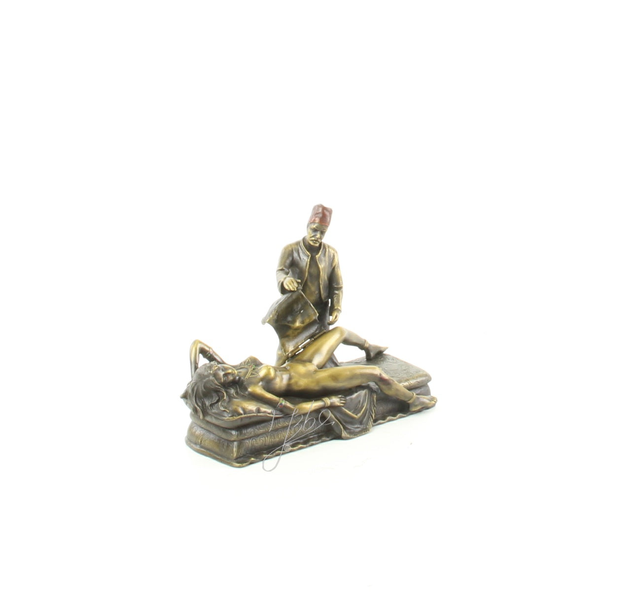 Vrouwelijk naakt – Erotische bronzen sculptuur