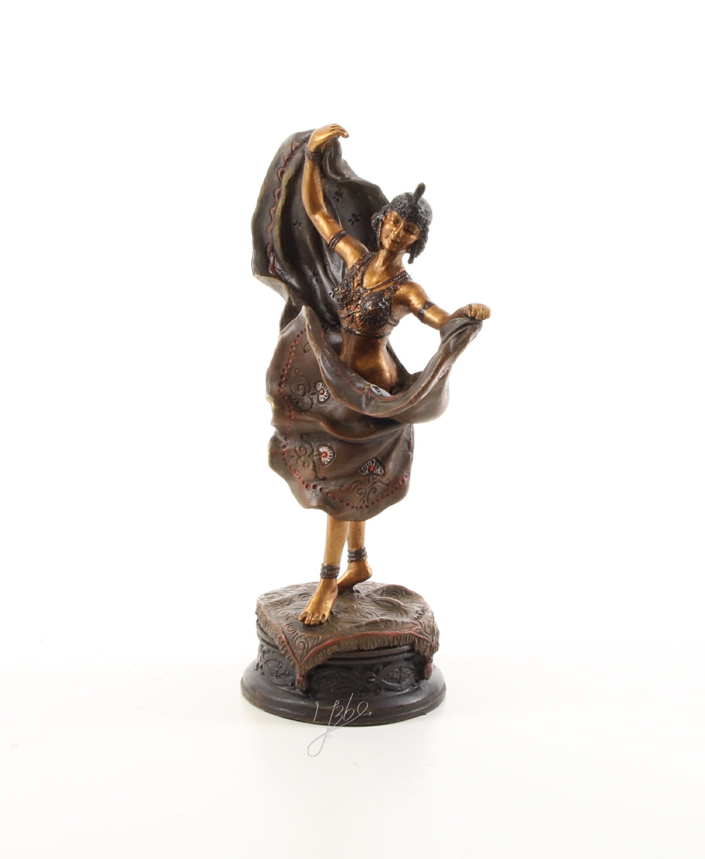 Dancer - Bronze sculpture - 16 cm
