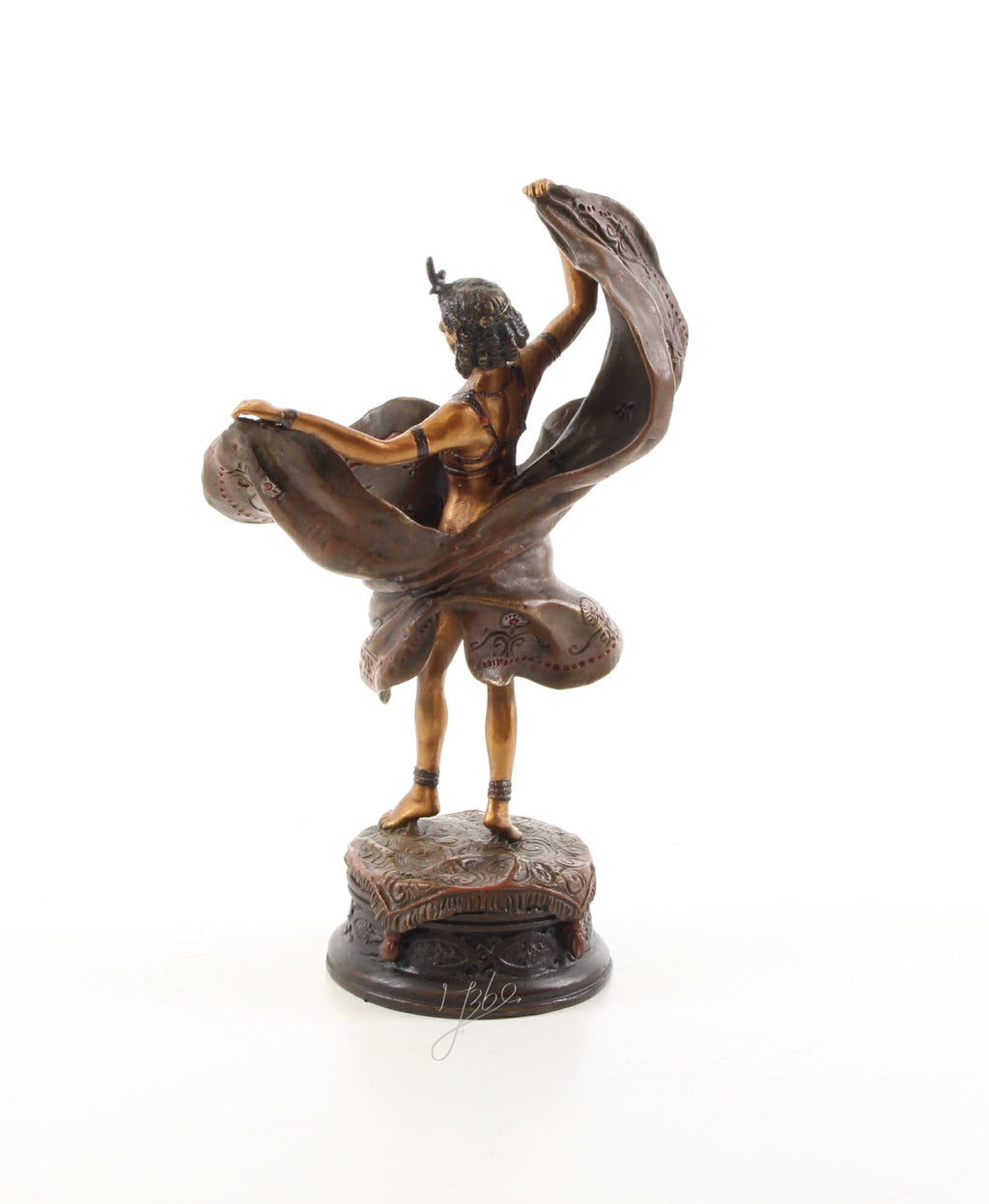 Dancer - Bronze sculpture - 16 cm