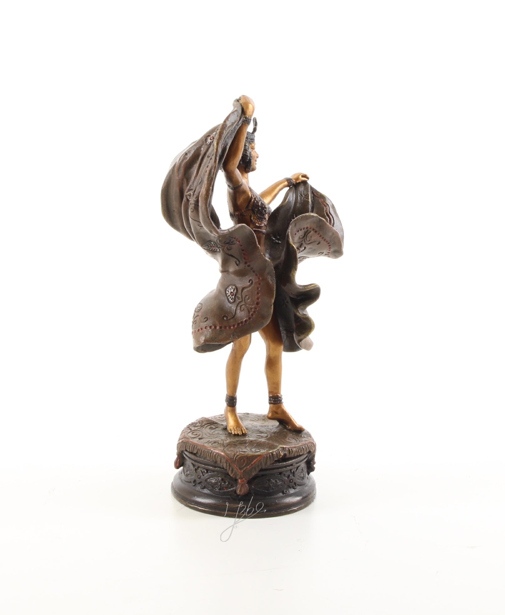 Dancer - Bronze sculpture - 16 cm