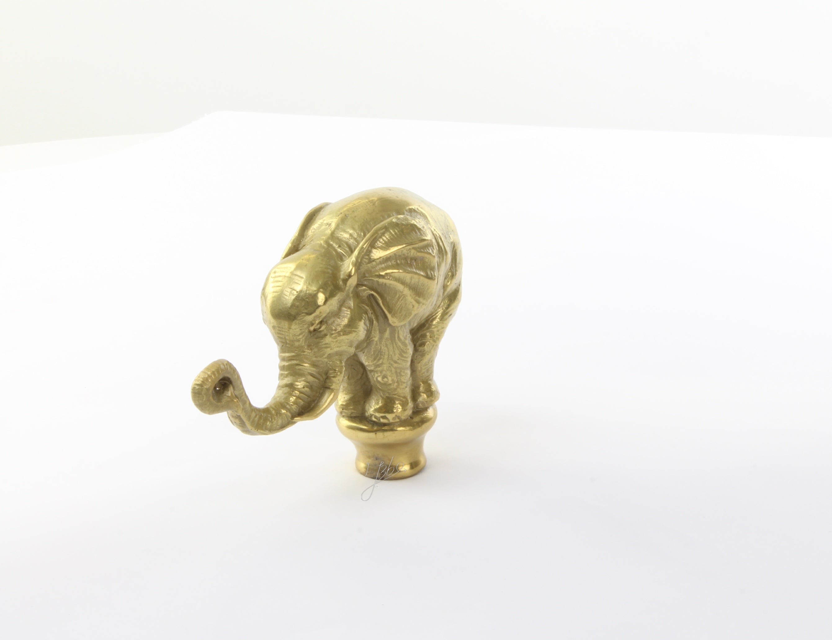 Olifant Wandelstok - Bronzen handgreep - 90 cm