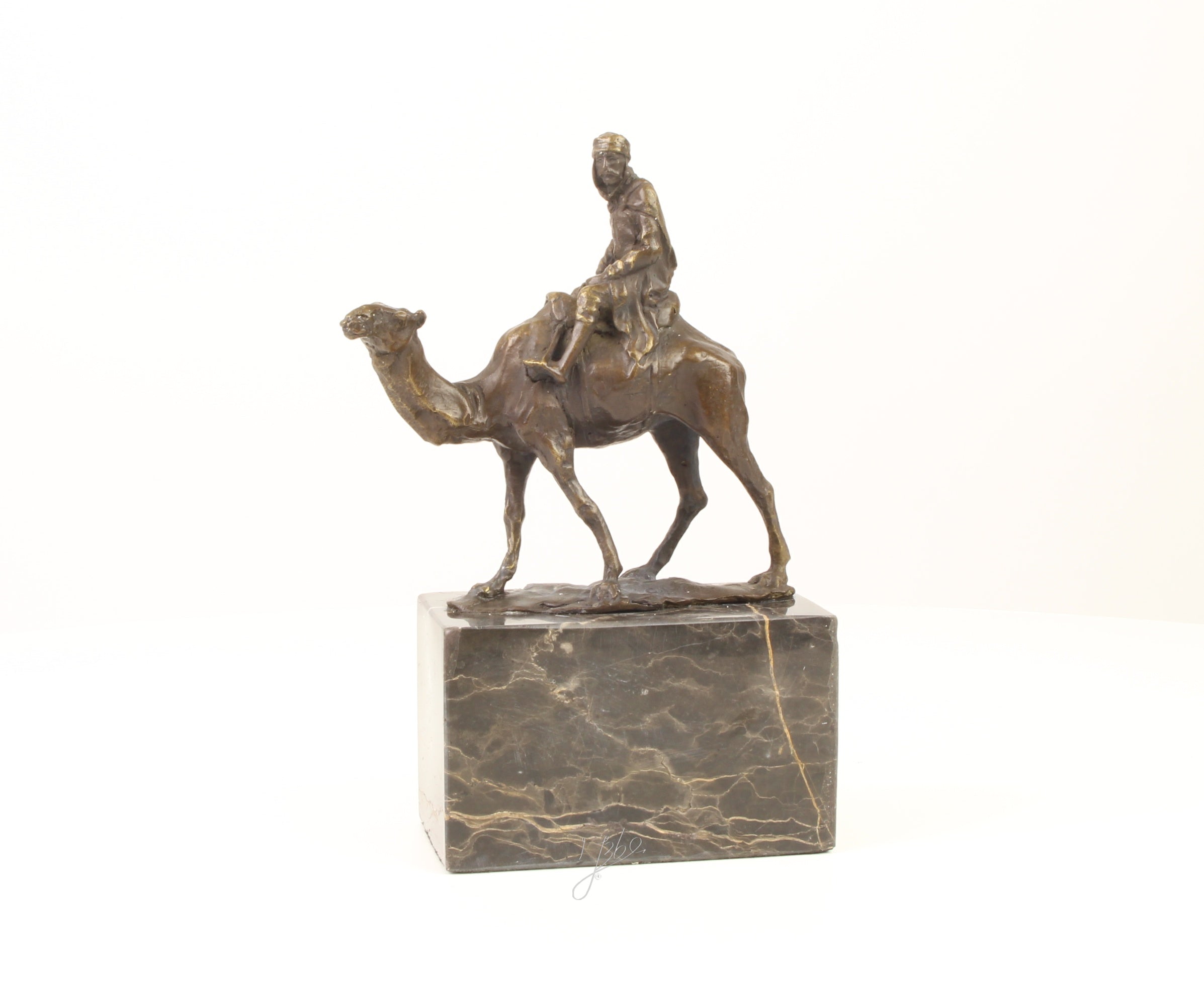 Kameel & Ruiter – Bronzen beeld