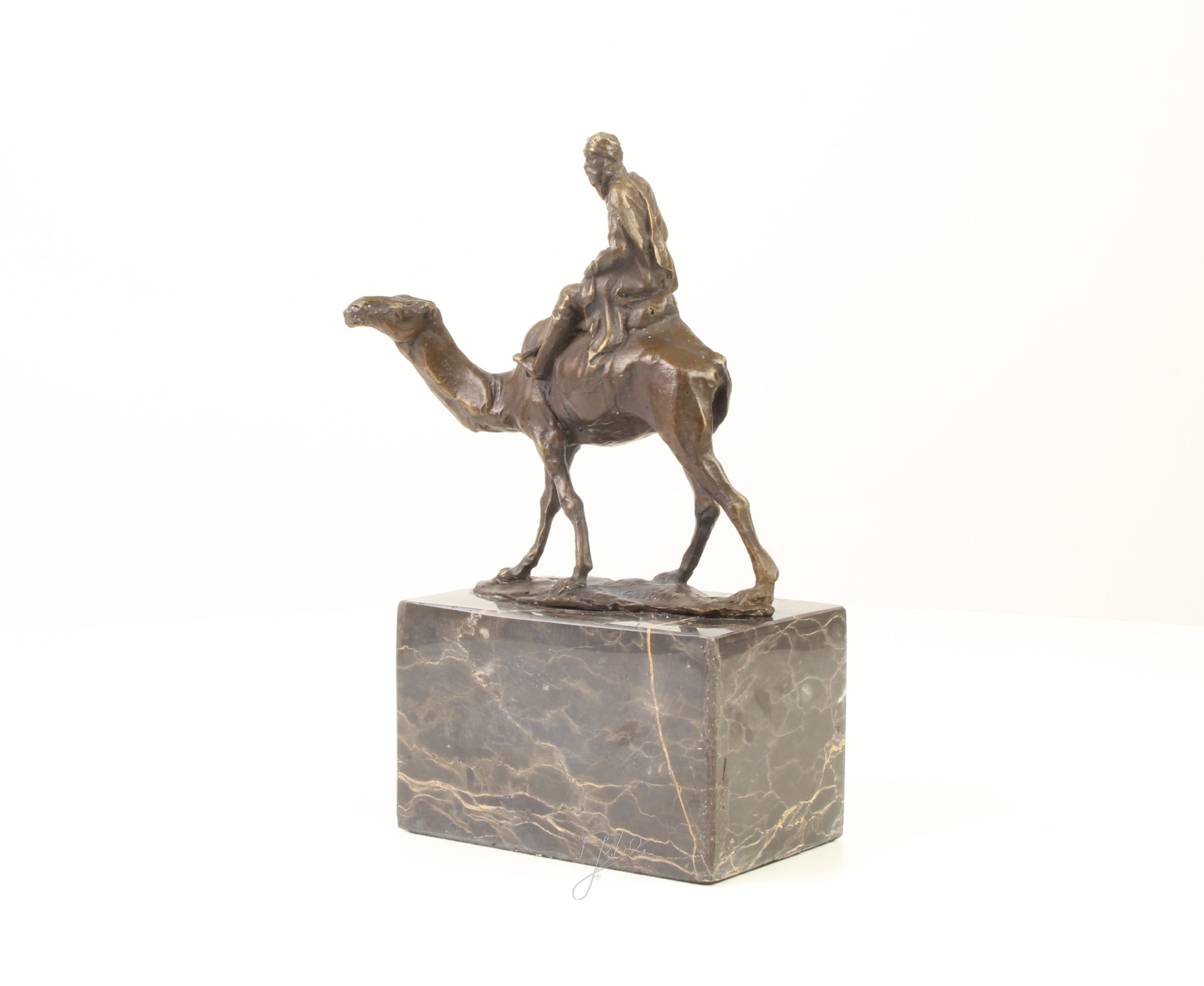 Kameel & Ruiter – Bronzen beeld