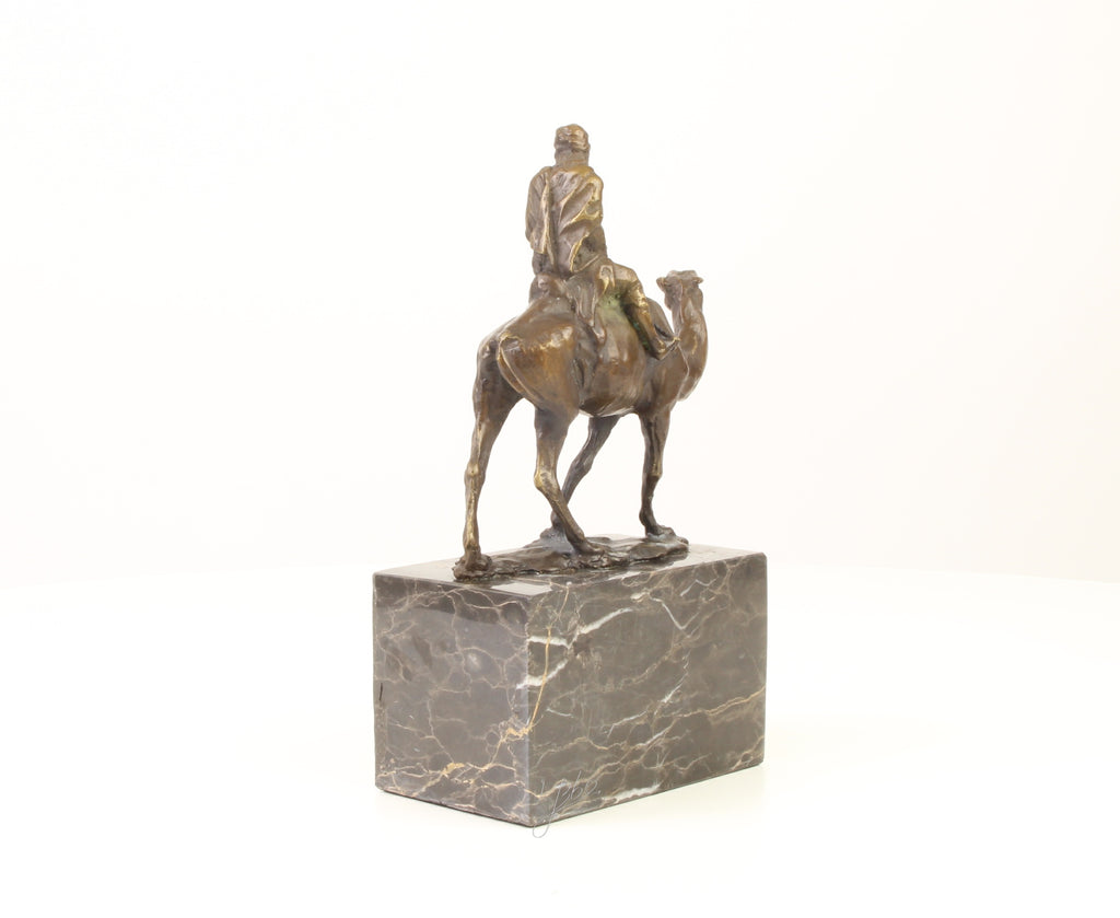 Kameel & Ruiter – Bronzen beeld