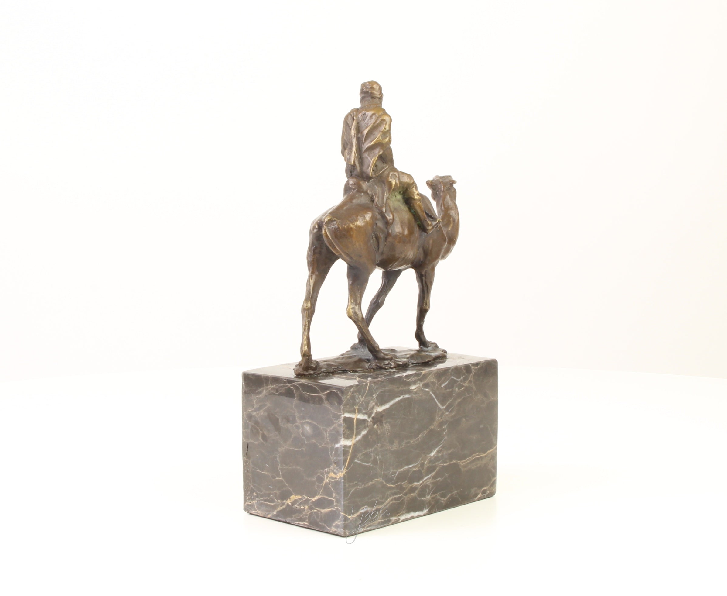 Kameel & Ruiter – Bronzen beeld