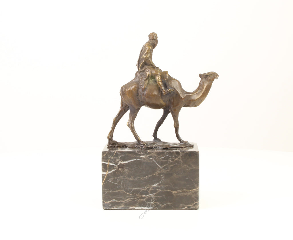 Kameel & Ruiter – Bronzen beeld