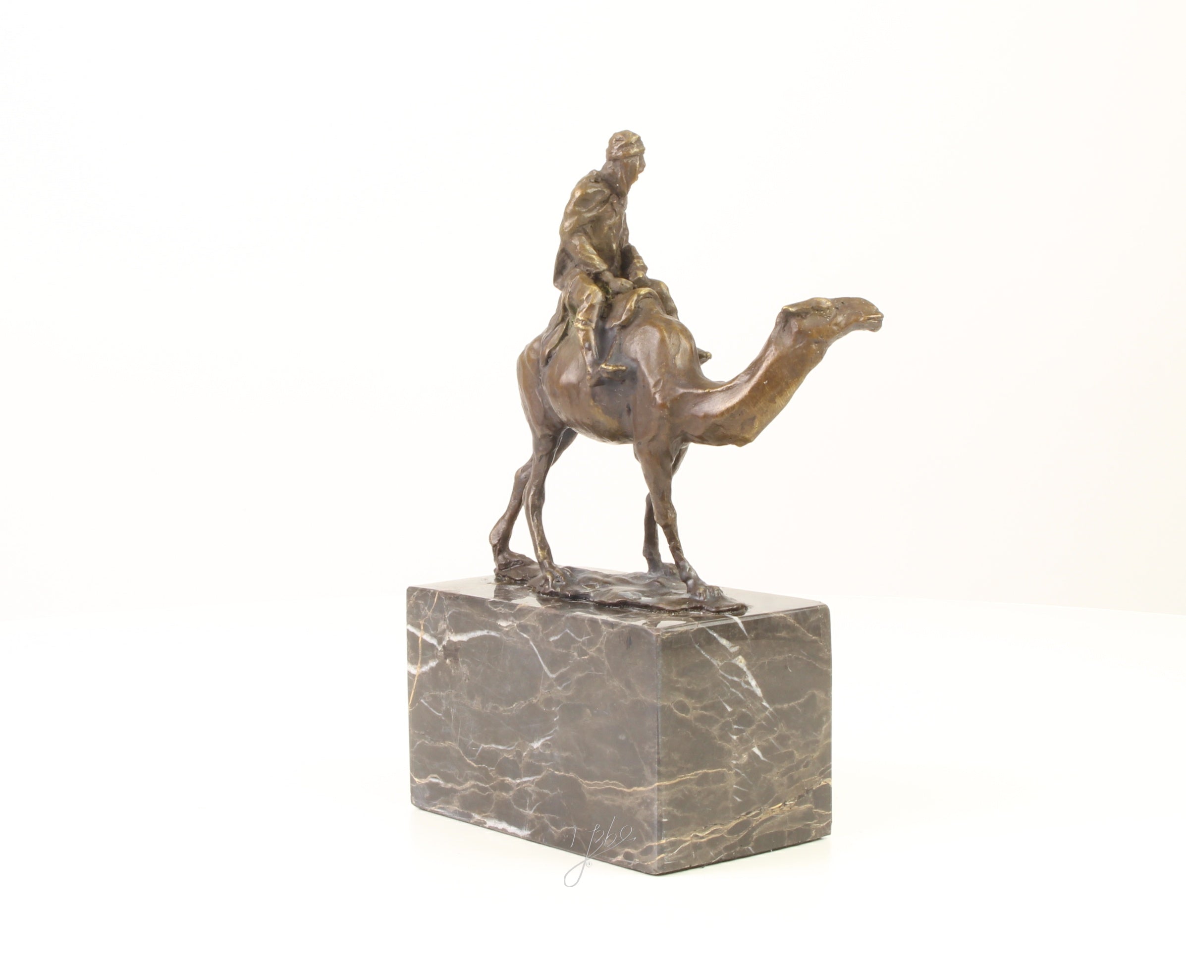 Kameel & Ruiter – Bronzen beeld