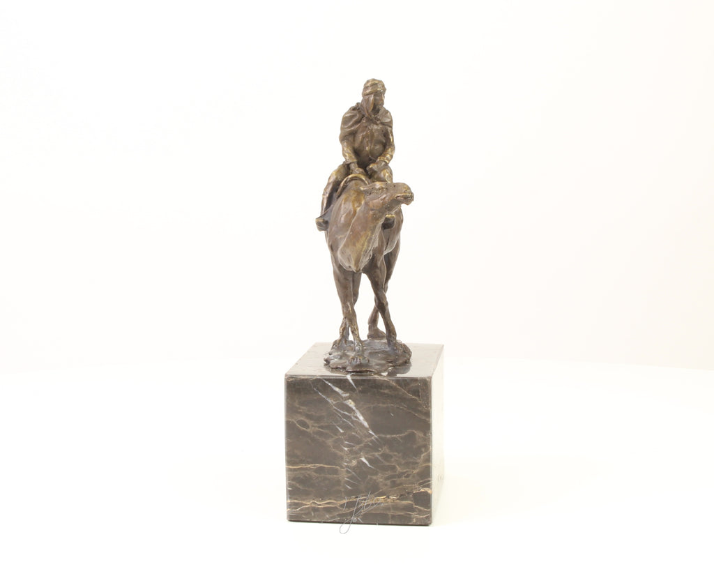 Kameel & Ruiter – Bronzen beeld