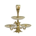 Porseleinen etagère met bronzen montuur, 2-laags – 57,5 cm – VntiQue