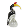 Glazen neushoornvogel figurine in Murano-stijl – 19,4 cm – VntiQue